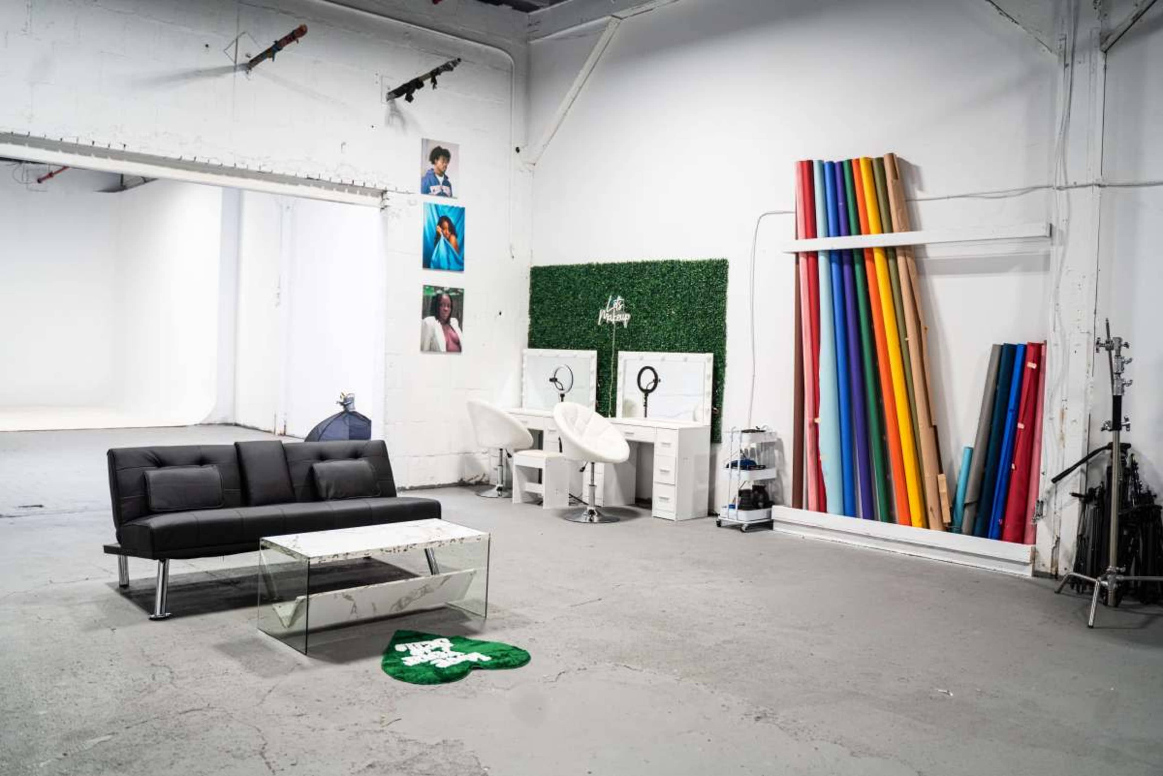 Downtown Photo Studio with Cyclorama Wall Image in Upper Roseville, Newark, NJ