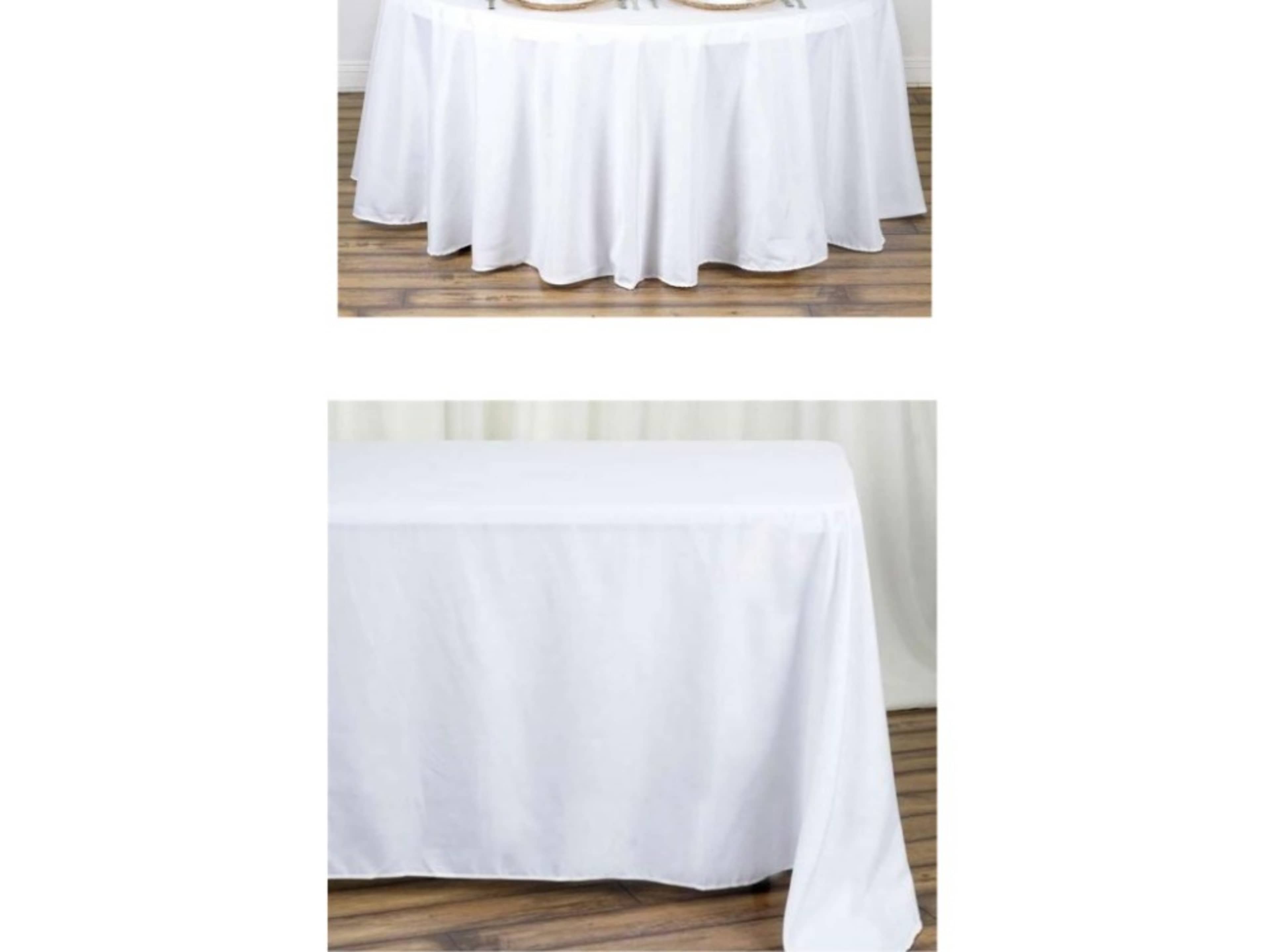 Tablecloths (White only)