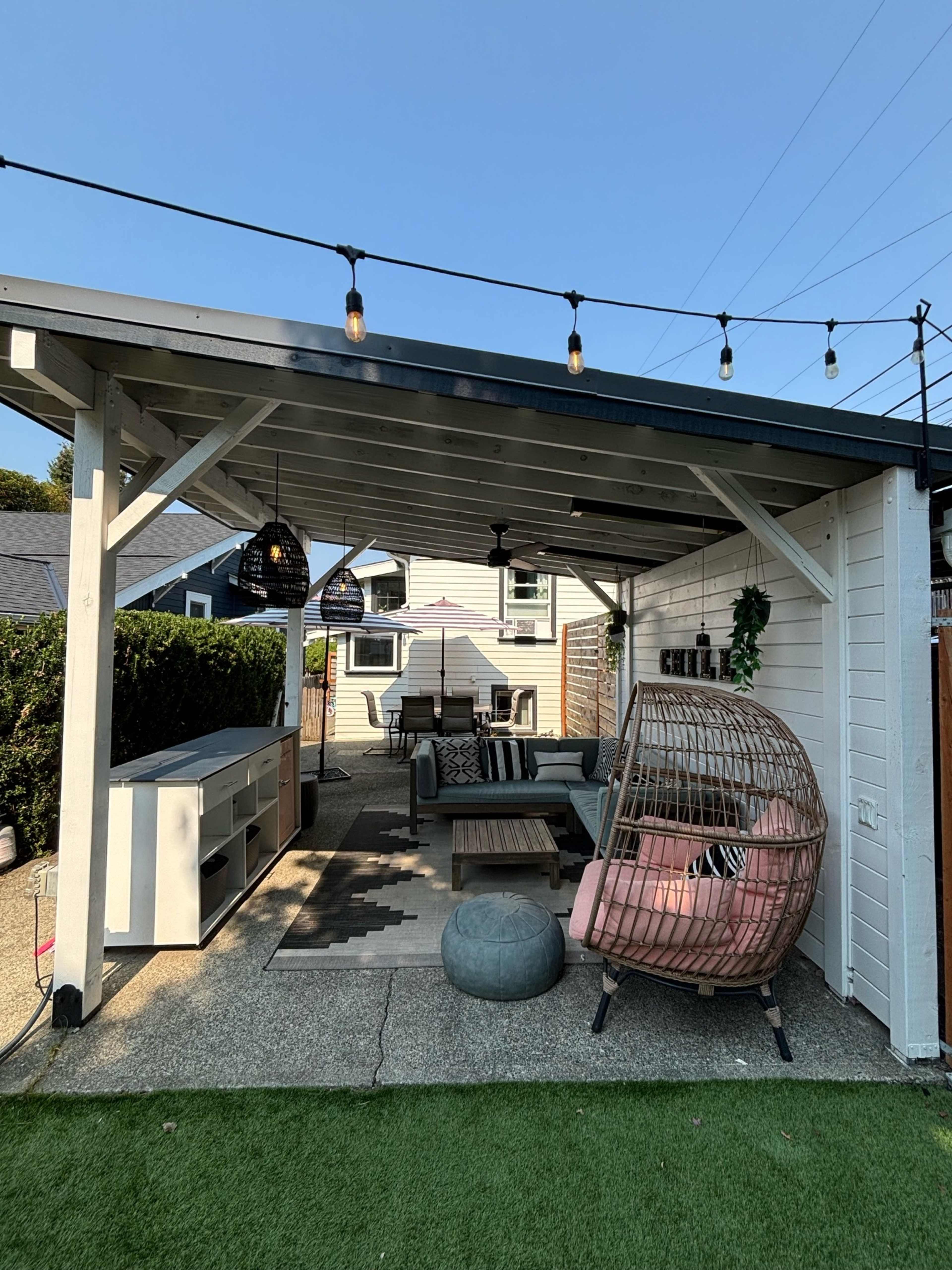 Beautiful urban craftsman home with covered outdoor patio Image in North Admiral, Seattle, WA