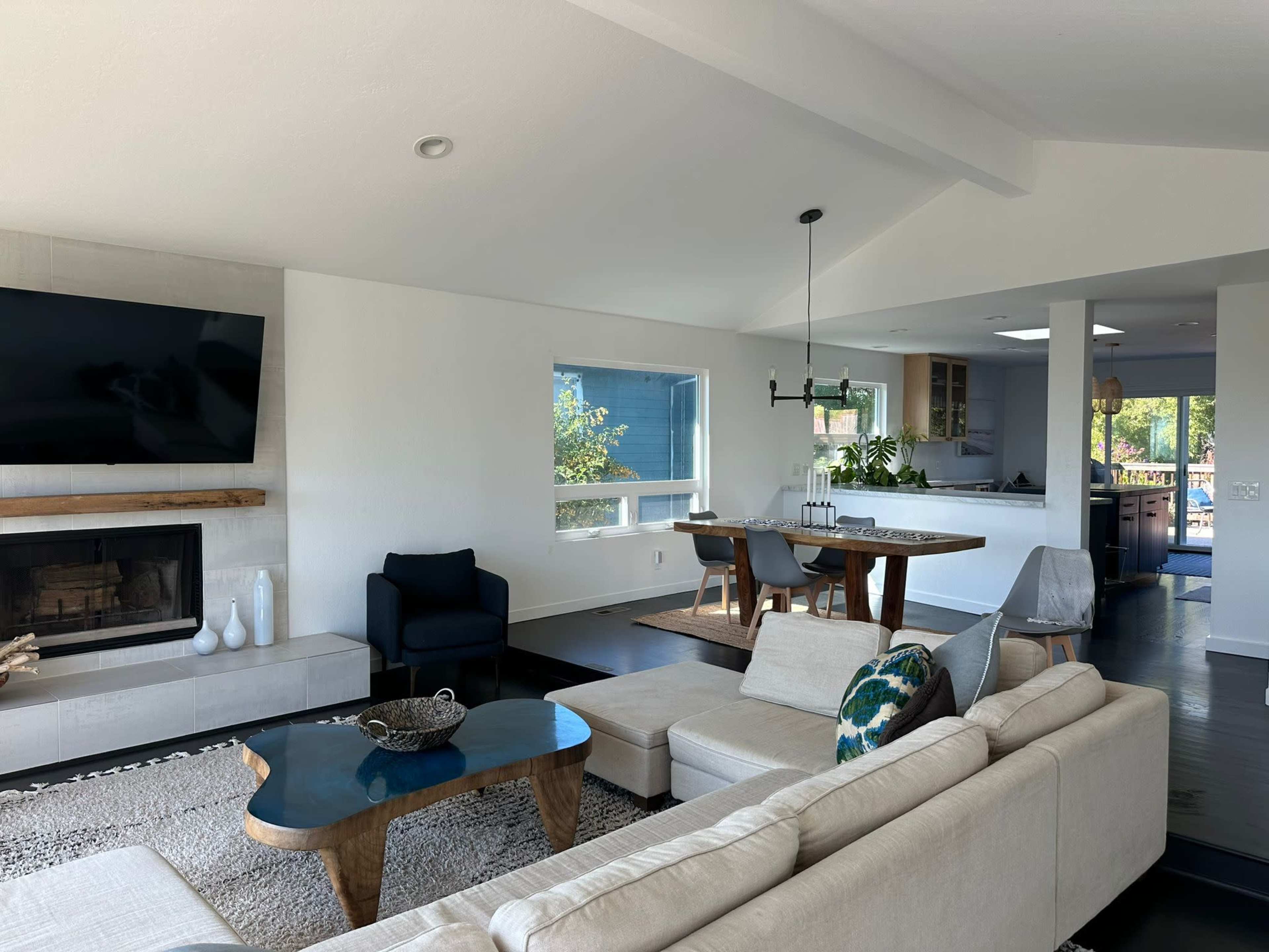 Spacious and Stylish Coastal Retreat with a Large Living Space, Deck, and Hot Tub Image in El Granada, El granada, CA