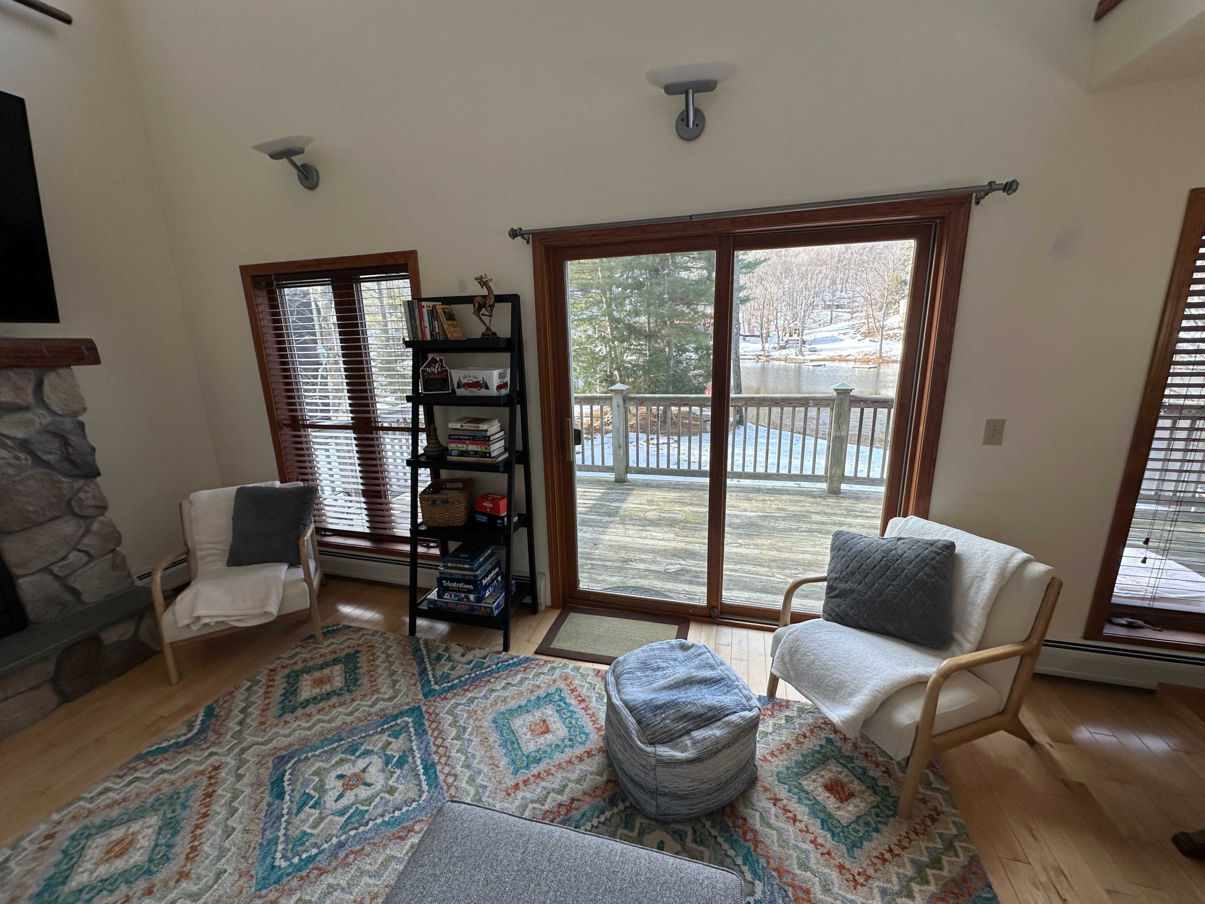 Lake House in Ludlow with Large Windows and beautiful Lake View Image in Ludlow, Ludlow, VT