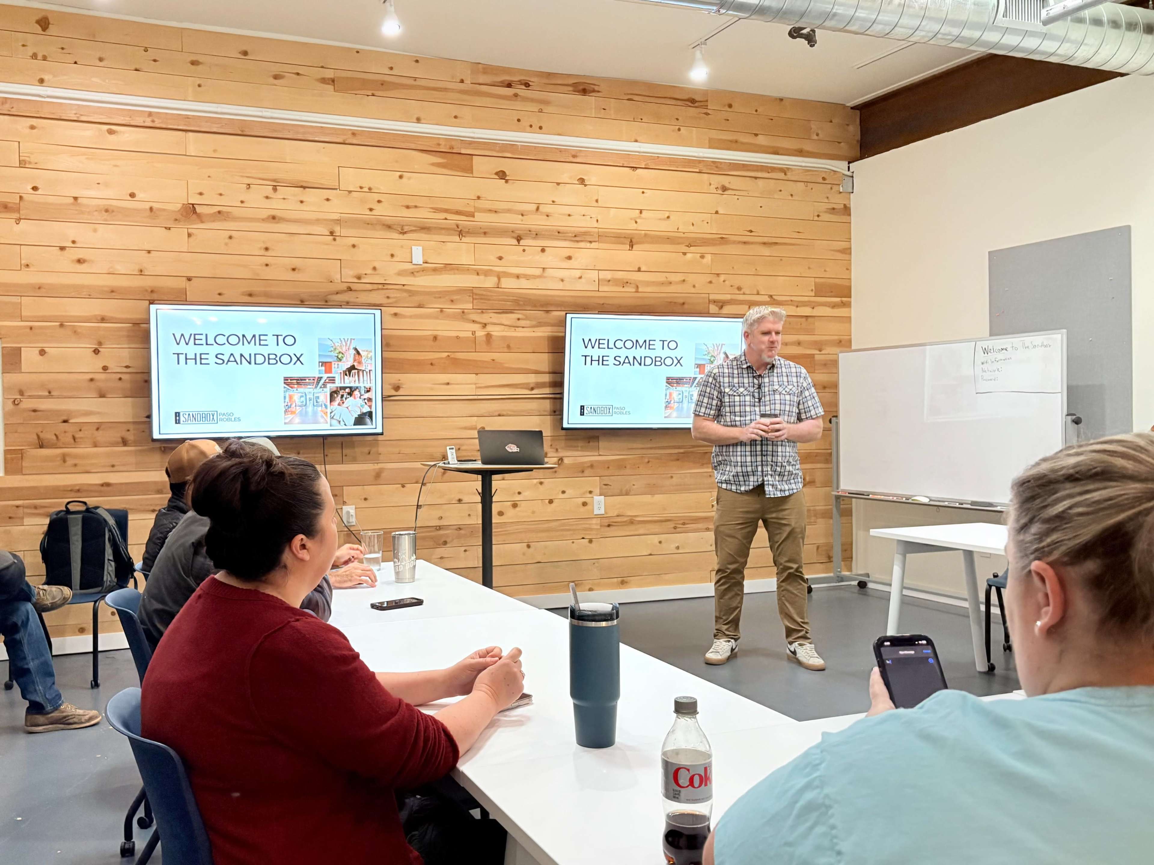 Large Meeting or Training Room in Paso Robles for up to 30 people with flexible layout options Image in Paso Robles, Paso Robles, CA