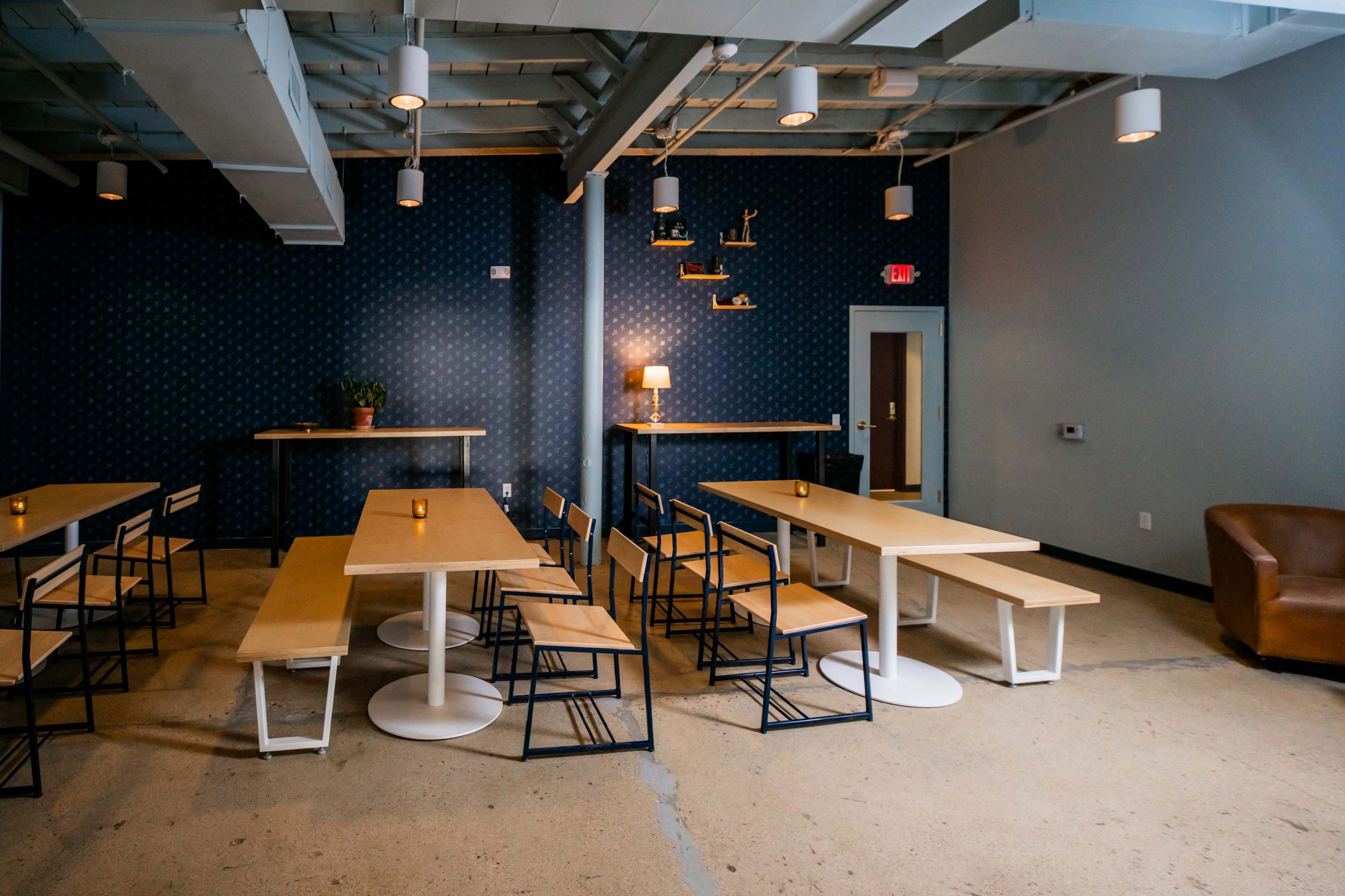 Stylish private event space within a bright and welcoming brewery taproom Image in South Columbus, Columbus, OH