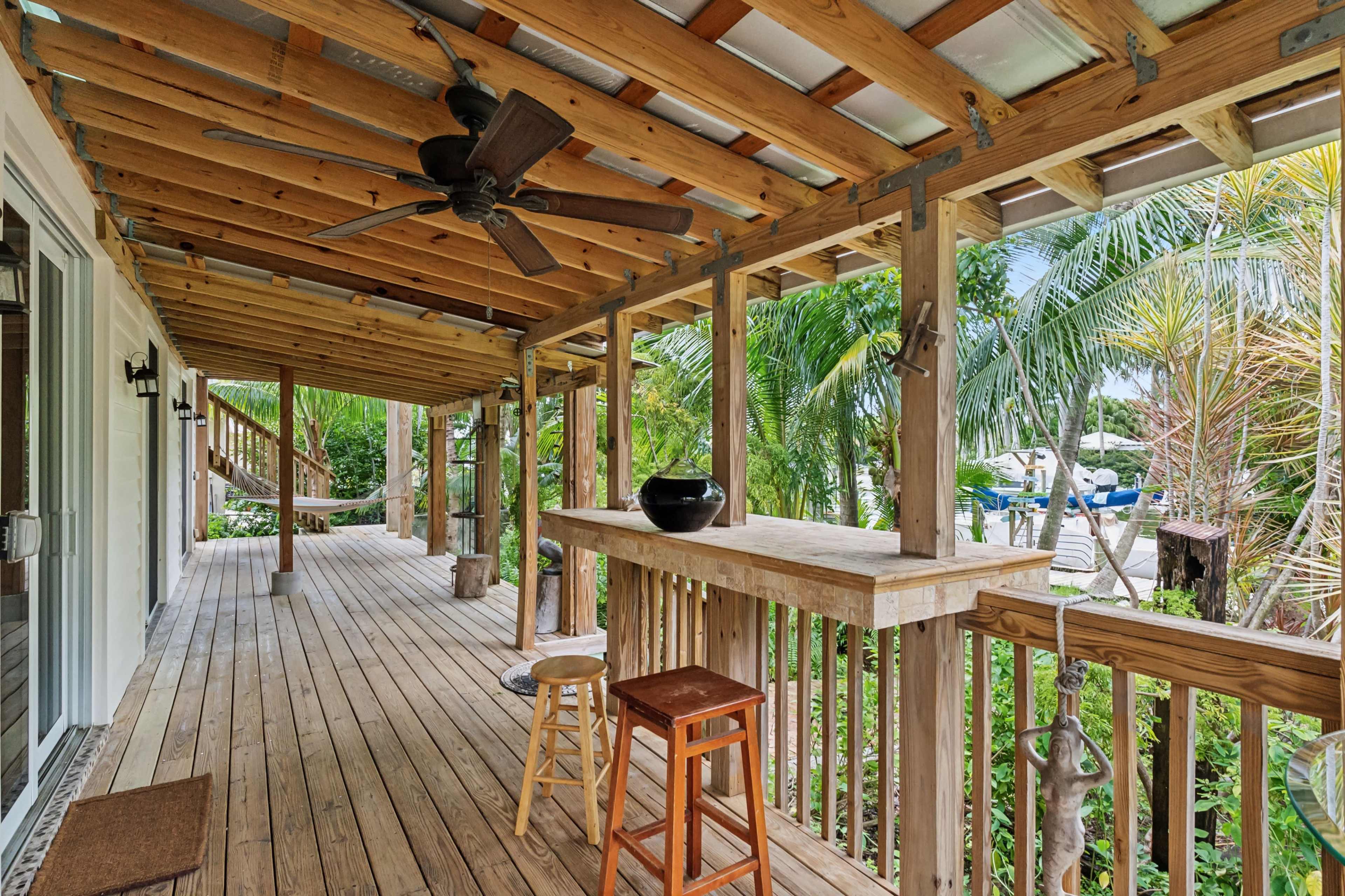 Miami Key-West-Inspired Waterfront Home on Biscayne Bay Image in Upper East Side, Miami Beach, FL