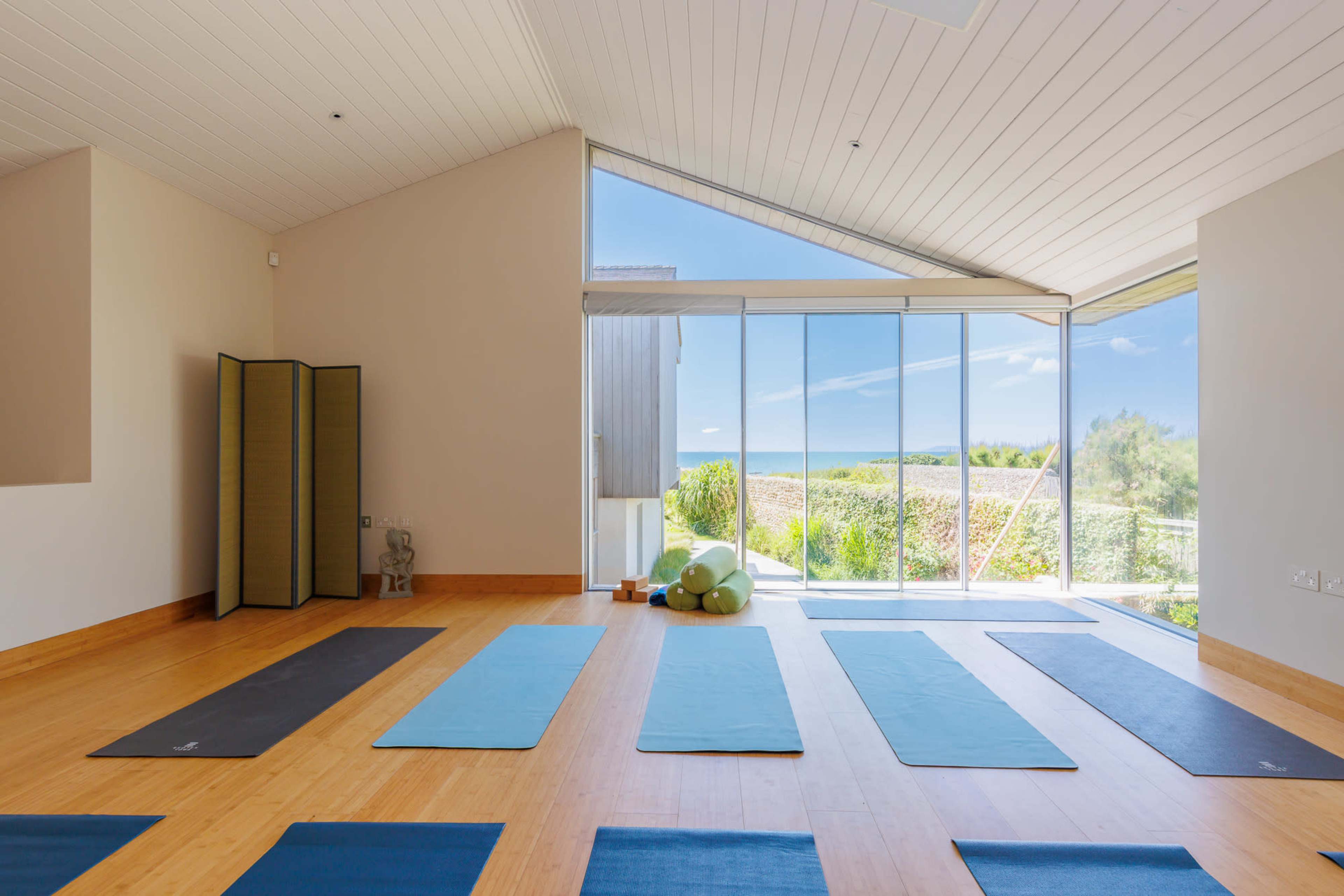 1950s Modernist Beach House with yoga studio overlooking the sea in West Wittering Image in West Wittering, West Wittering, ENG