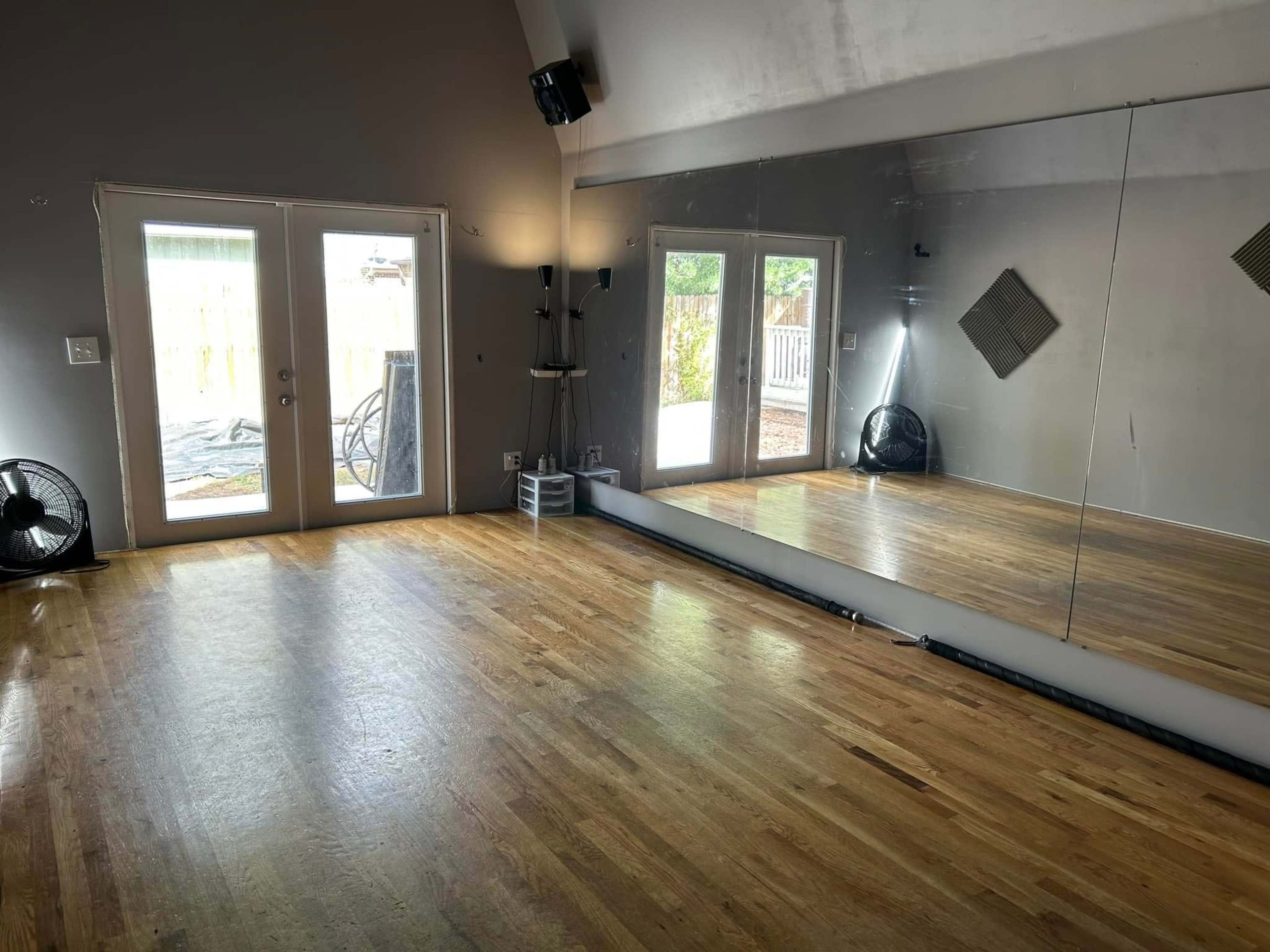 Private intimate dance studio space. Image in South Park Hill, Denver, CO