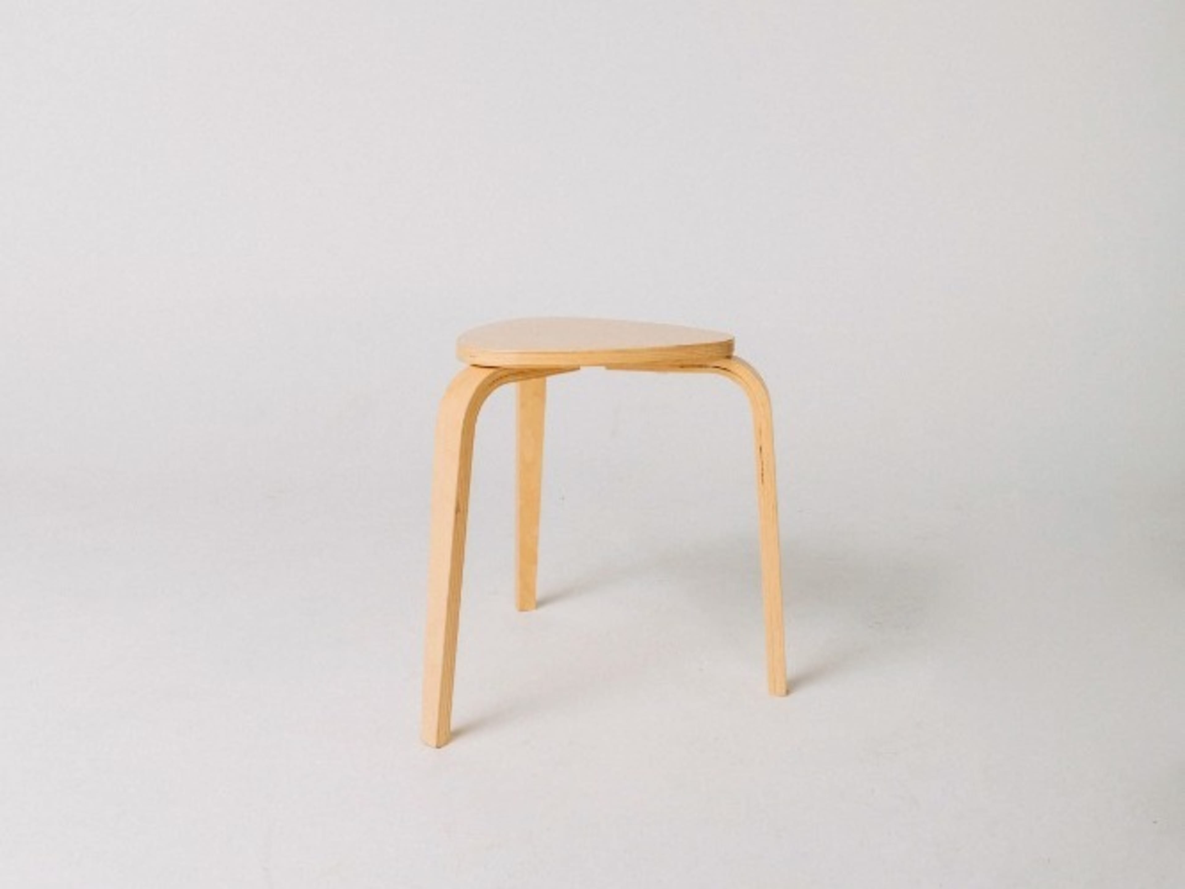 natural ikea kyrre stool (x1)
