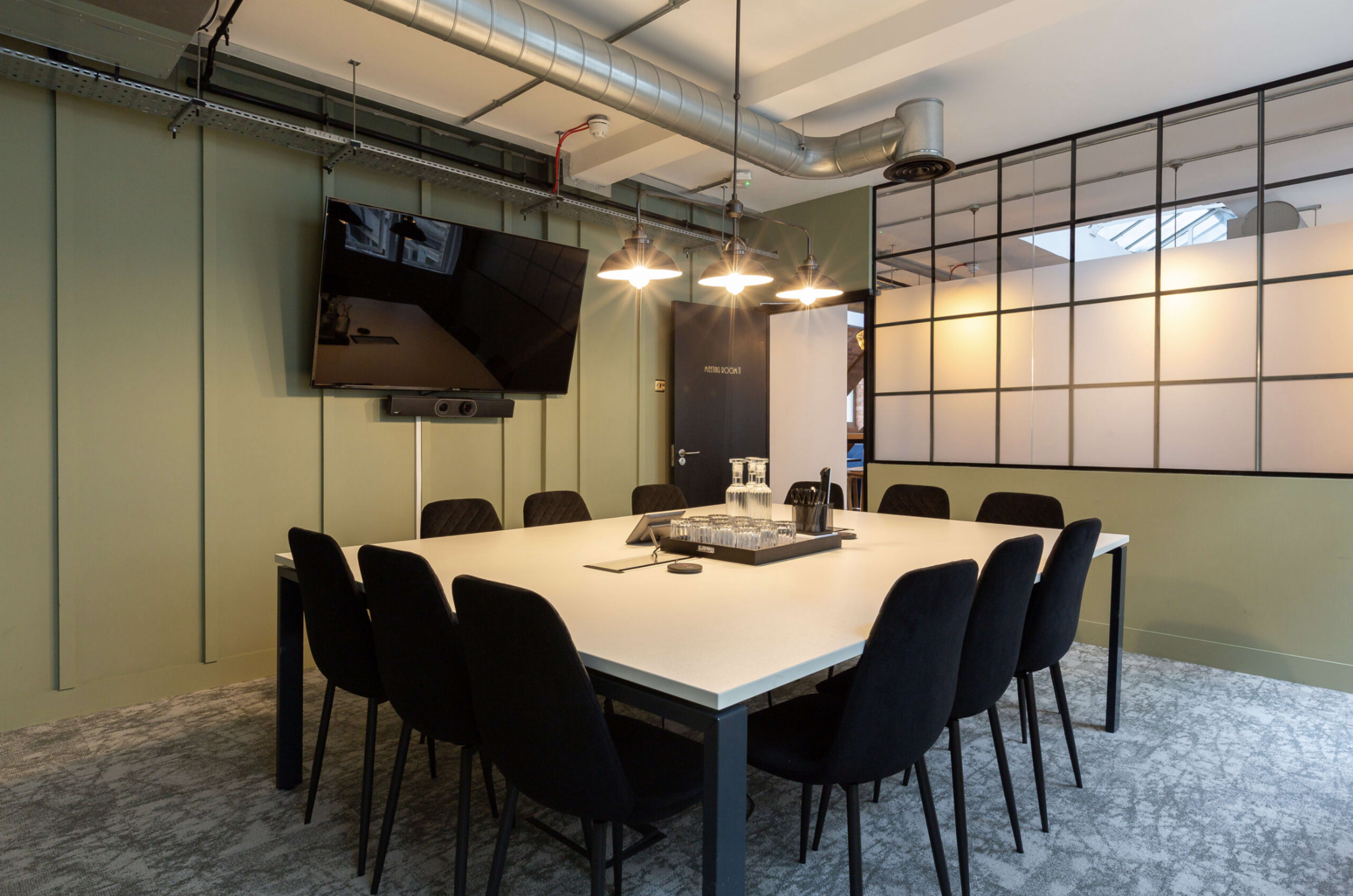 Meeting Room for 12 Attendees in Soho - Meeting Room 1 - Regent Street Image in Soho, London, ENG