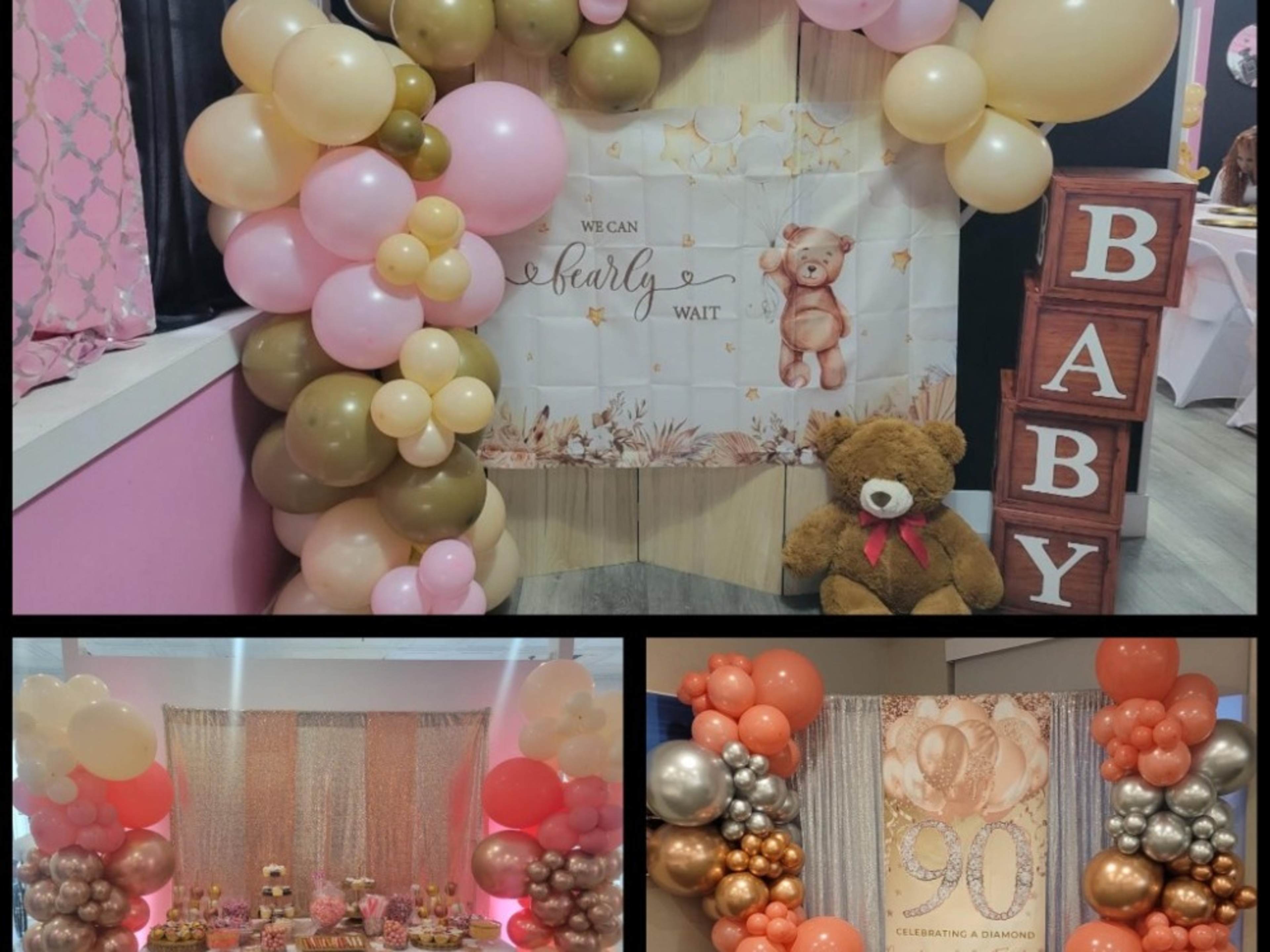 Balloons and Decor
