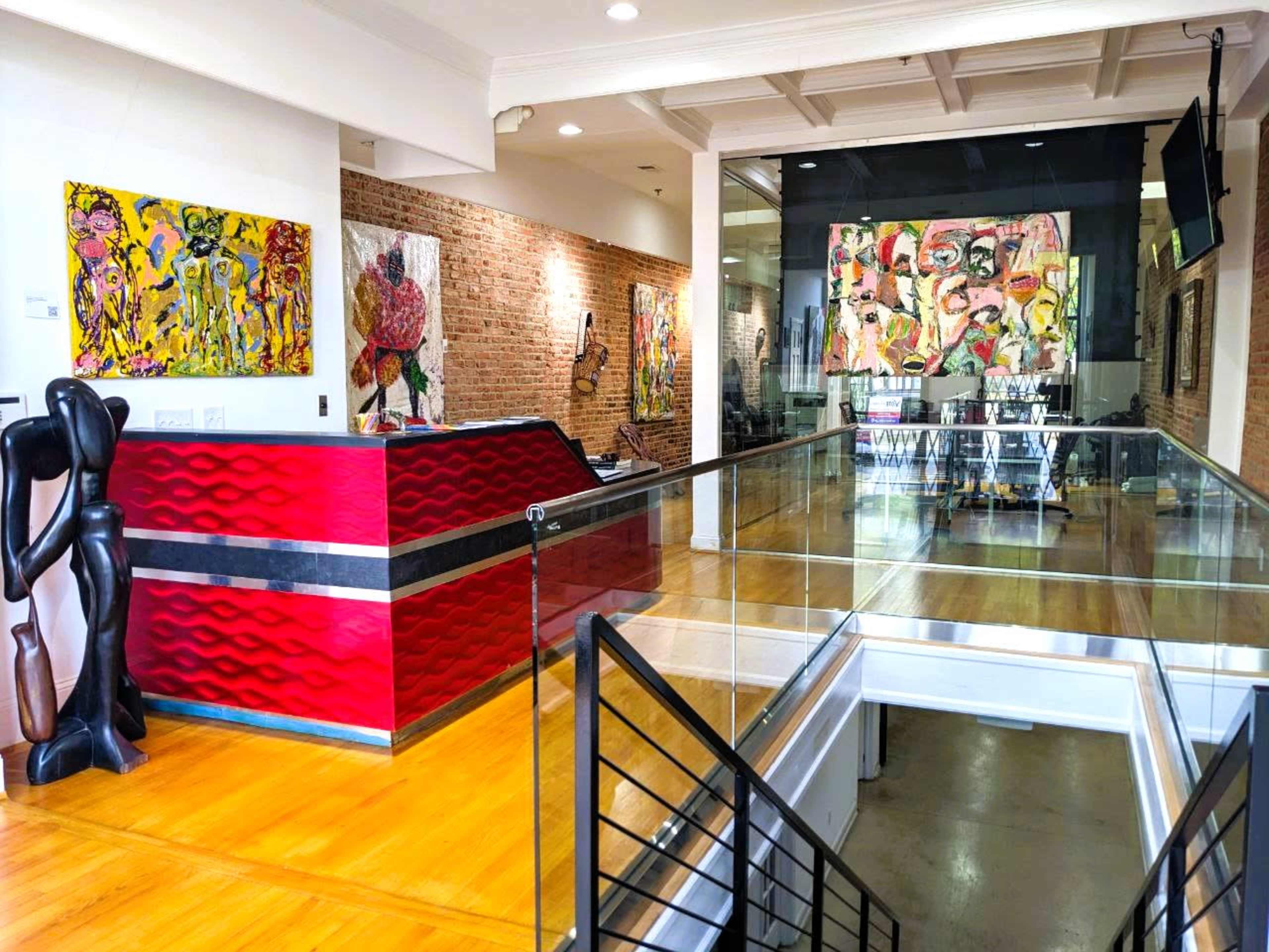 First Floor flex space with reception, boardroom and art gallery Image in Northeast Washington, Washington, DC