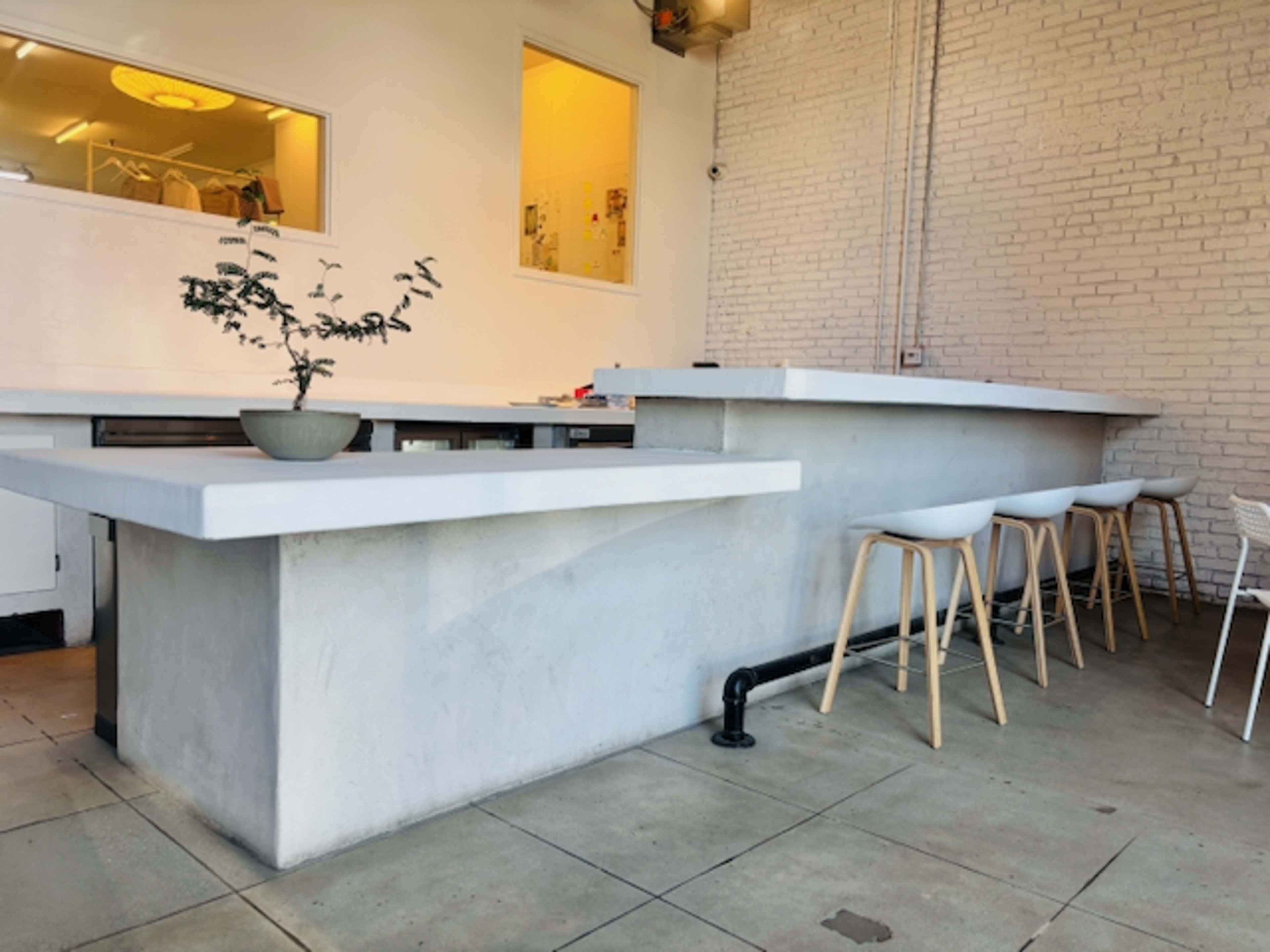 Arts District Bright Modern Event Space with Cafe/Bar | Gated Parking | Rollup Door Access Image in Central LA, Los Angeles, CA