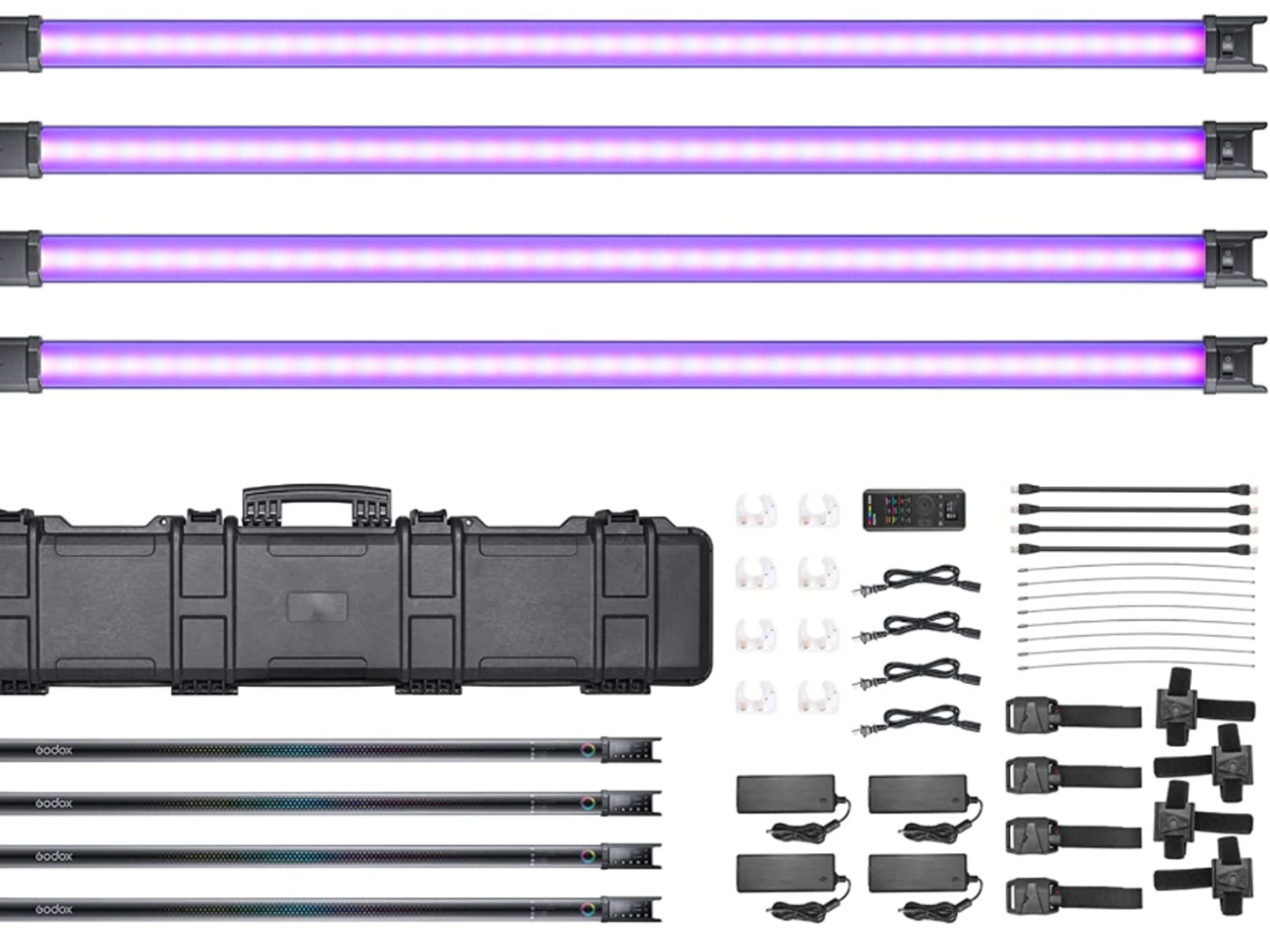 Godox TL120 RGB Tube Light 4-Light Kit