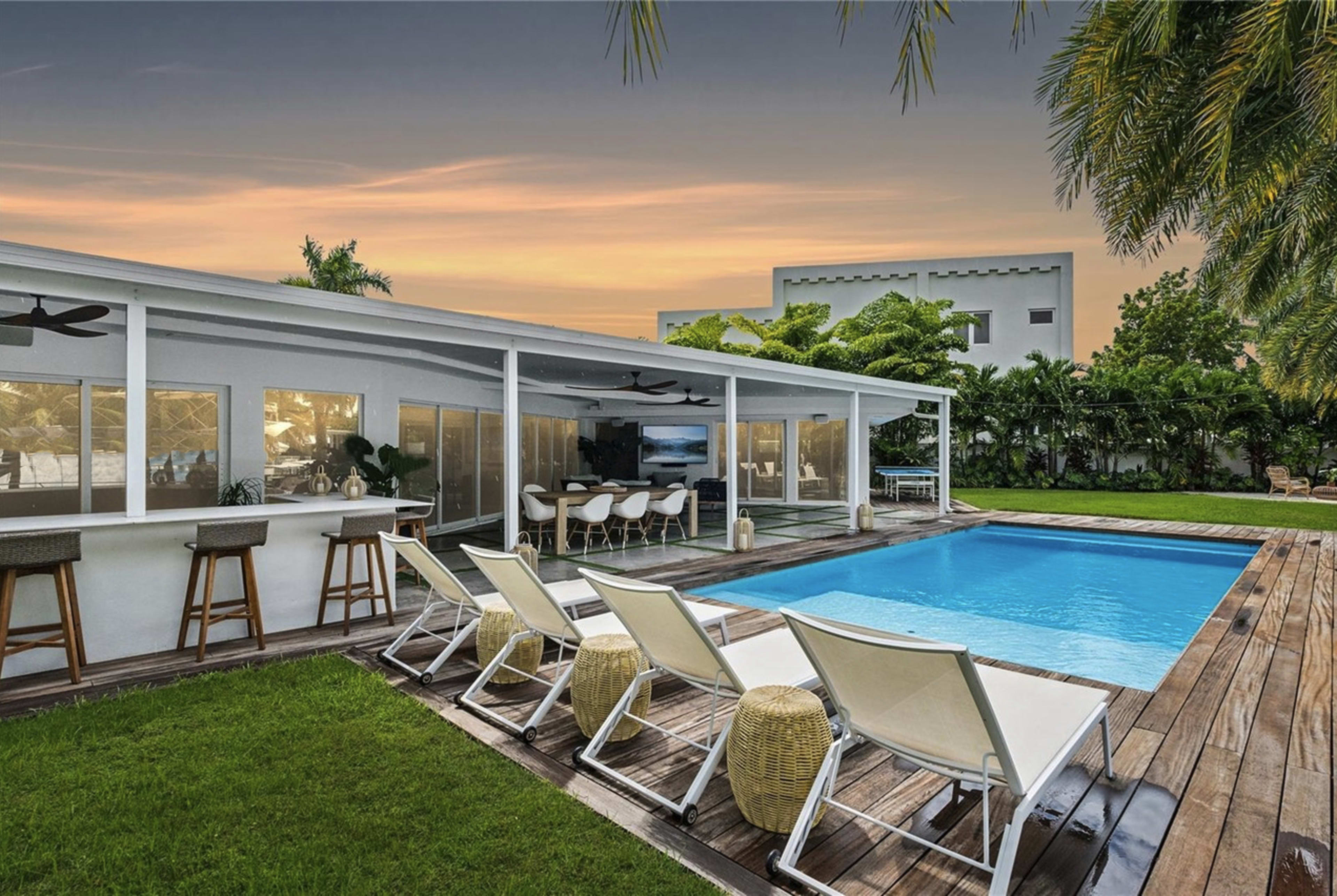 Miami Waterfront Villa with Pool, Patio & Yard Image in Keystone Islands, North Miami, FL