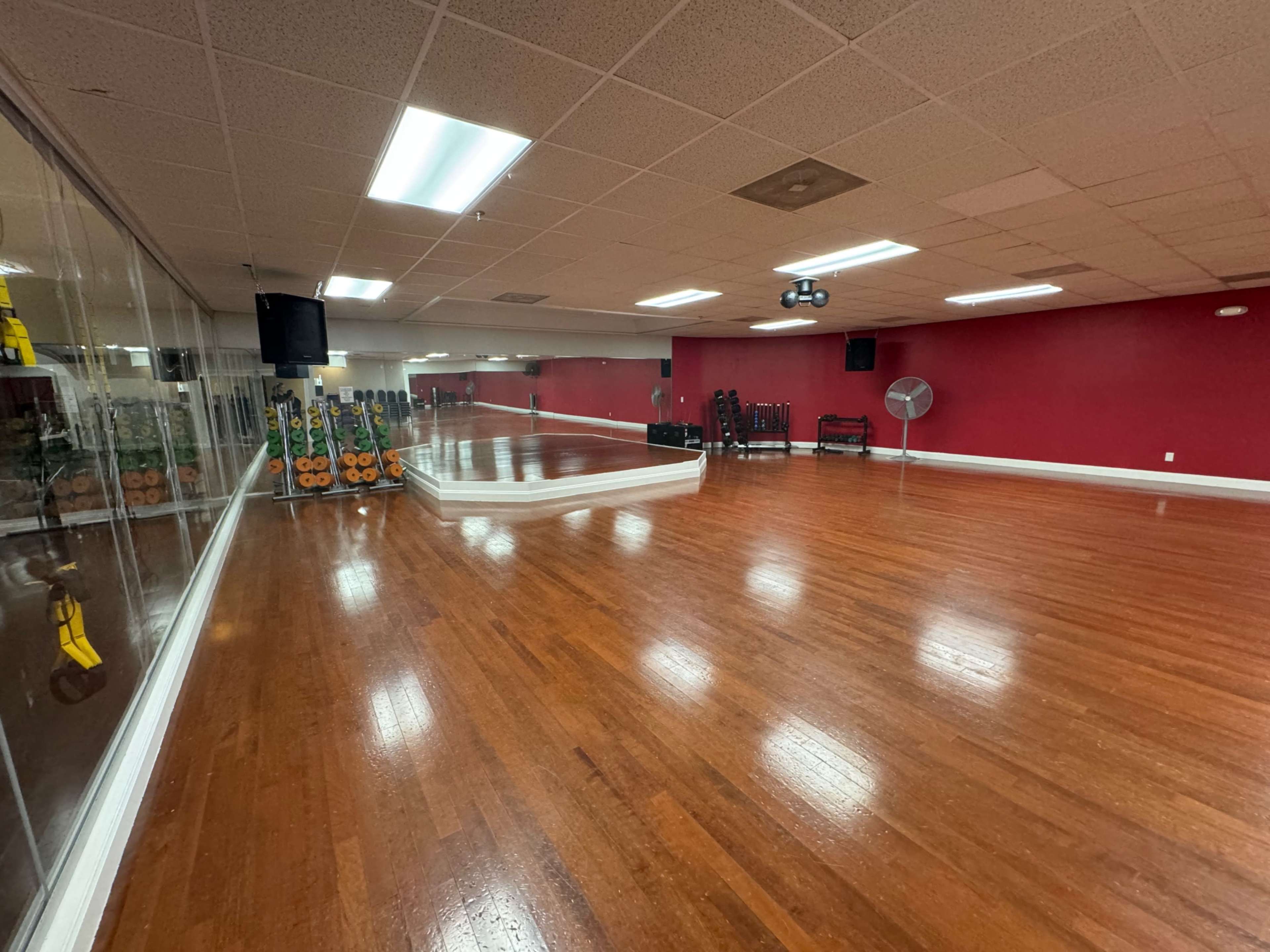 Yoga / dance / fitness studio within private gym, Marietta GA Image in , Marietta, GA