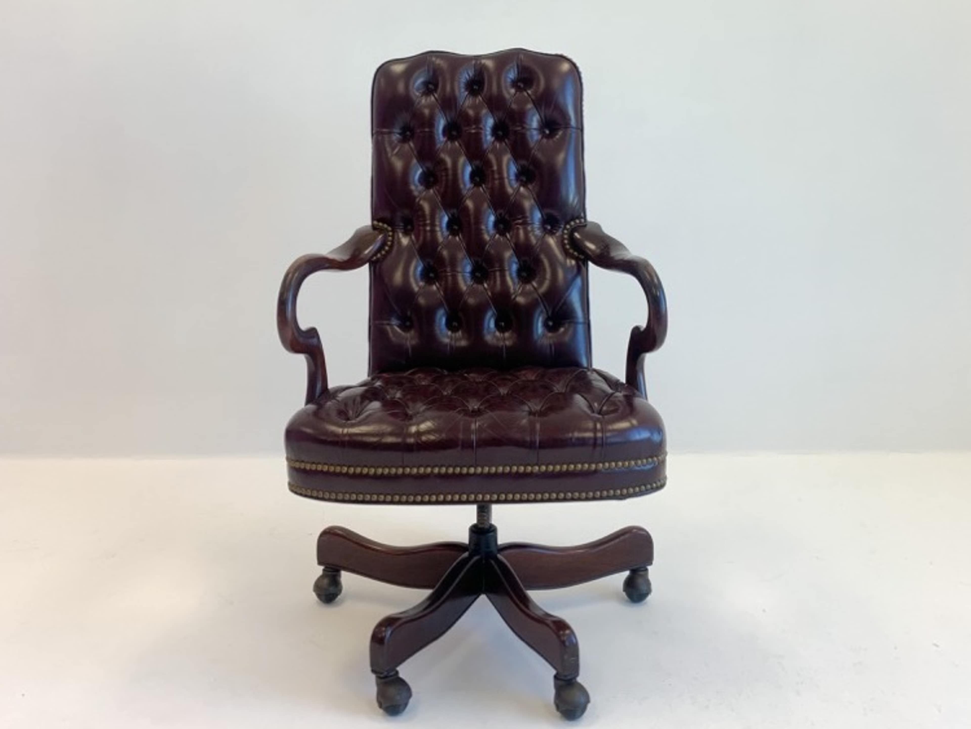 Burgundy Classic Chair 
