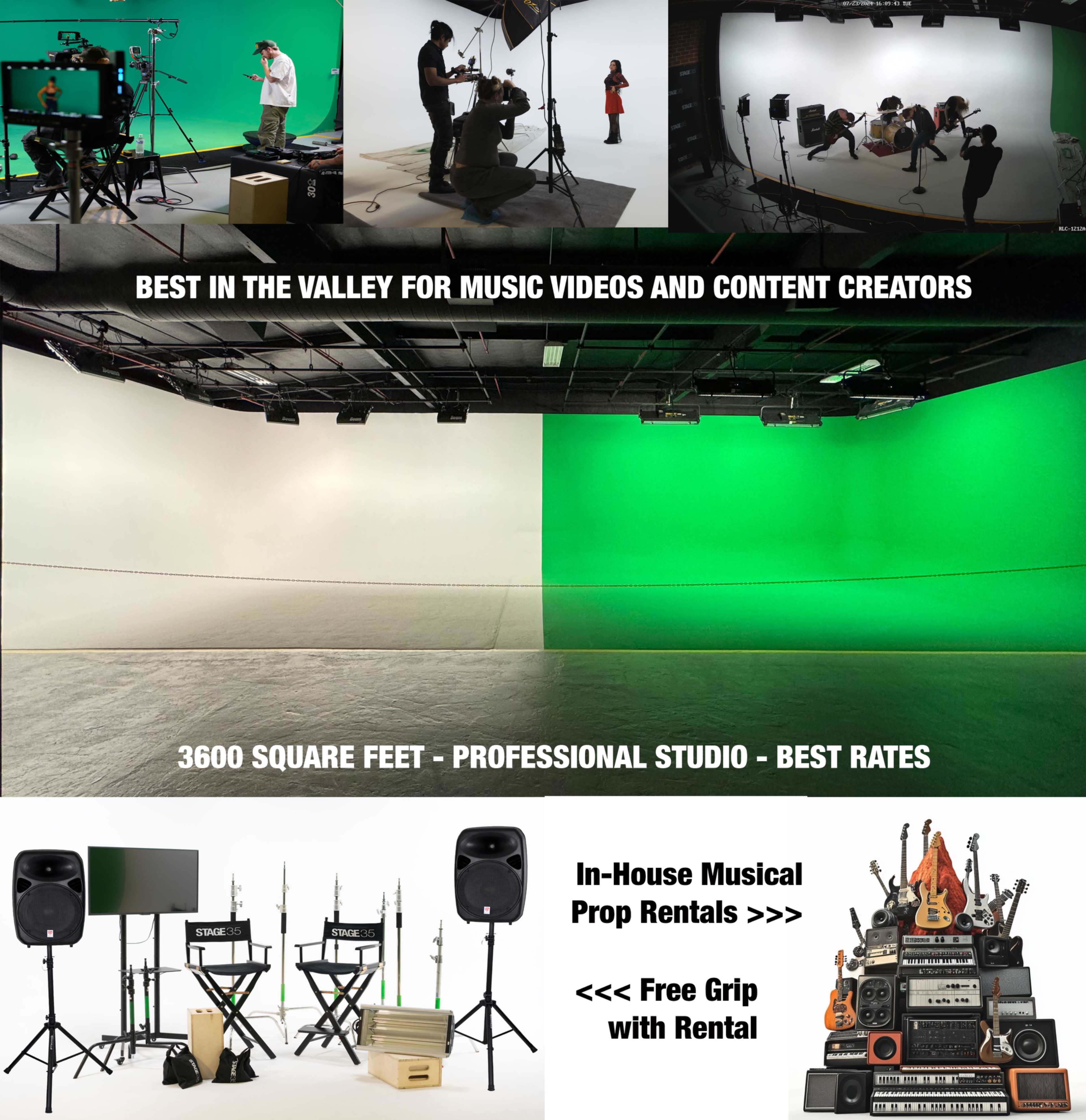 5-STAR - Pre-Lit Production, Videography & Photography Facility / Venue Image in Sun Valley, Los Angeles, CA
