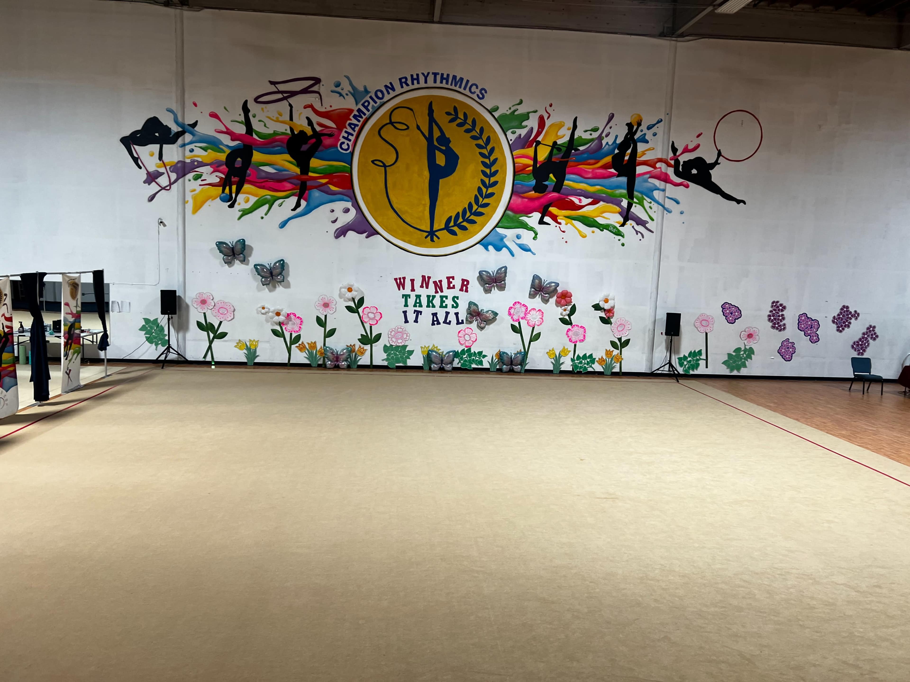 Multi-Use Studio with Bleachers, High Ceilings, Dual Flooring – Ideal for Dance, Cheer, Fitness, Gymnastics & More! Image in Miramar, San Diego, CA