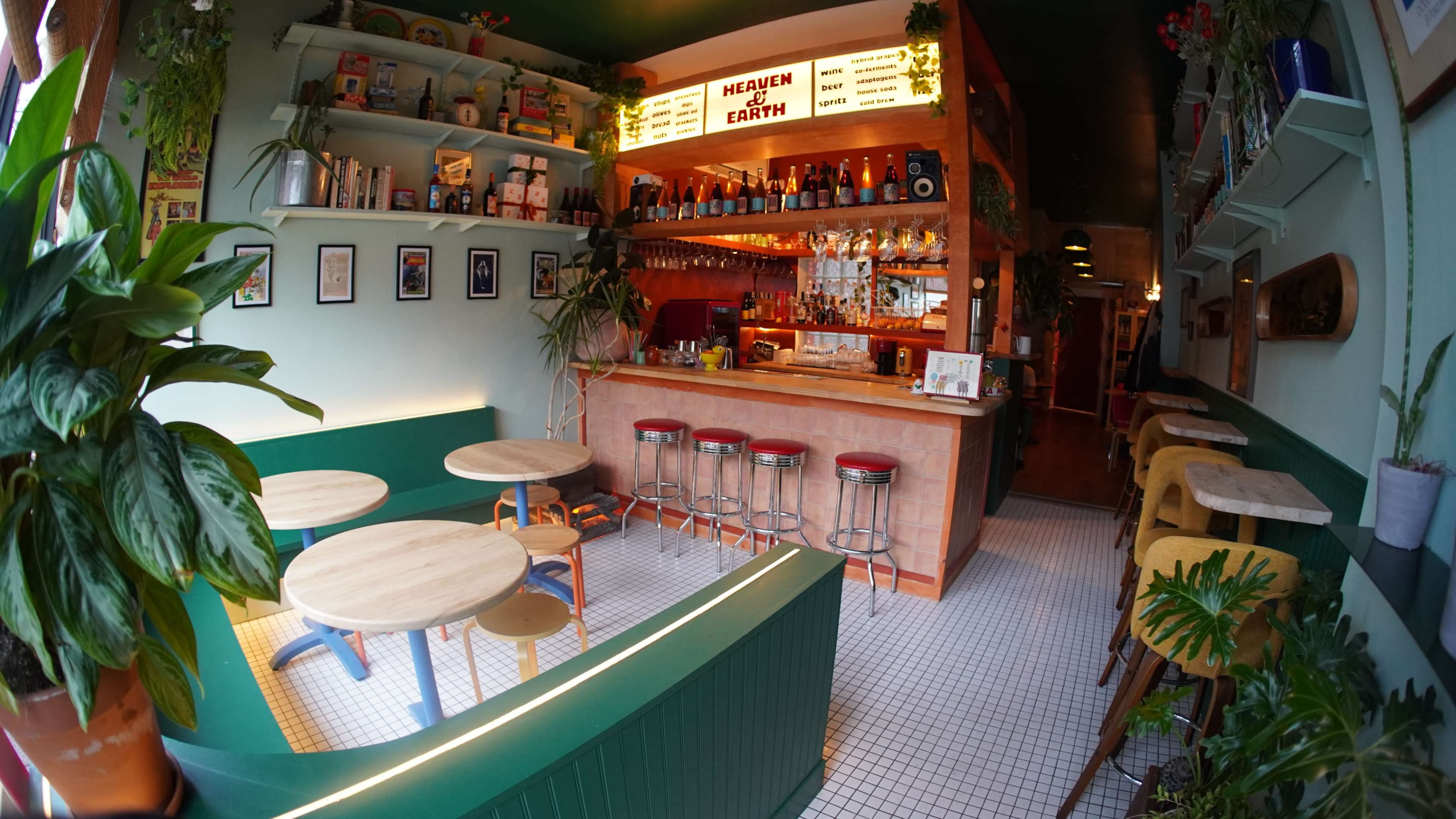 Intimate wine bar with retro aesthetic in Greenpoint Image in Greenpoint, brooklyn, NY