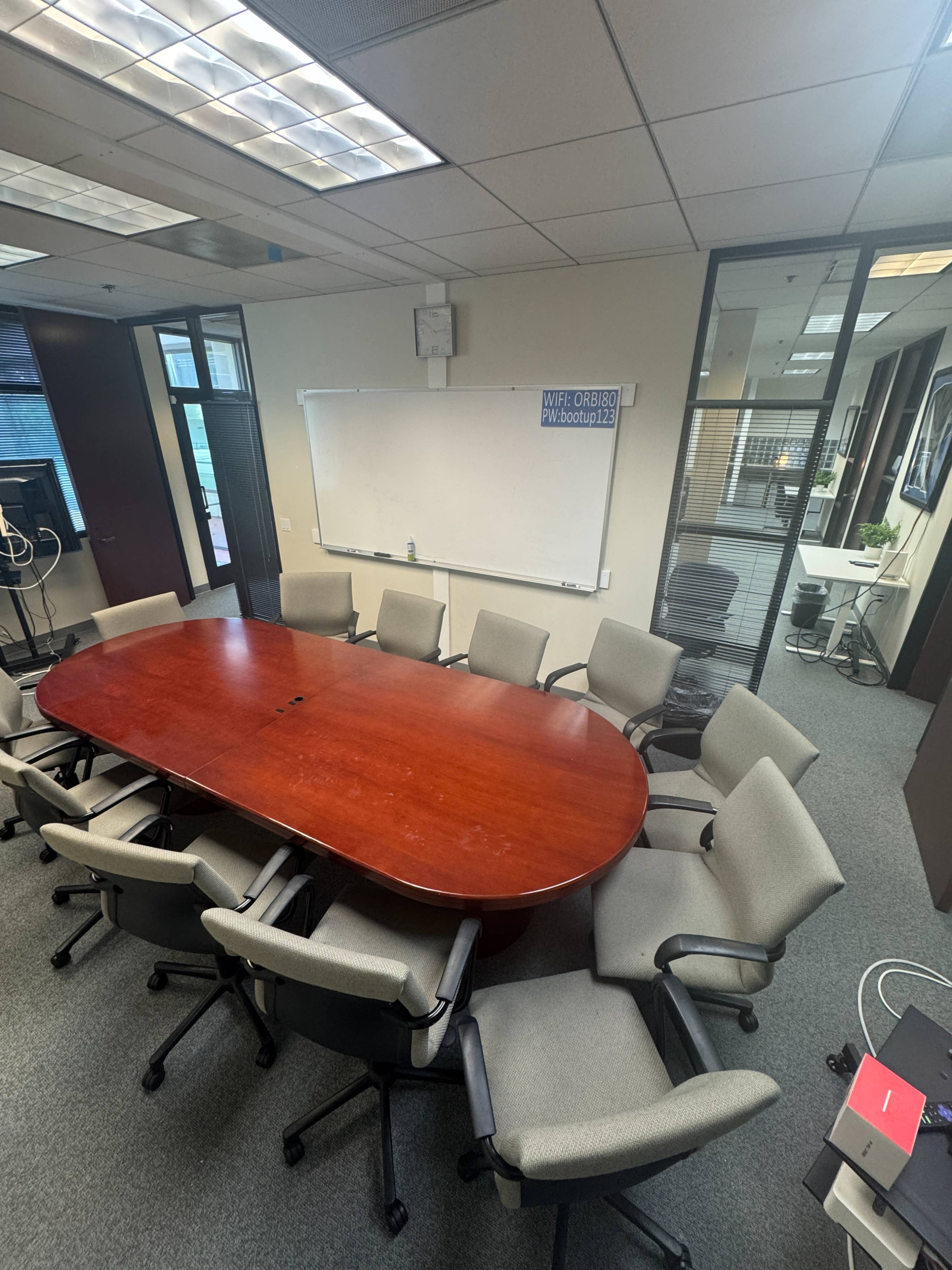 Executive Board Meeting Room at BootUP in Downtown Menlo Park Image in Menlo Park, Menlo Park, CA