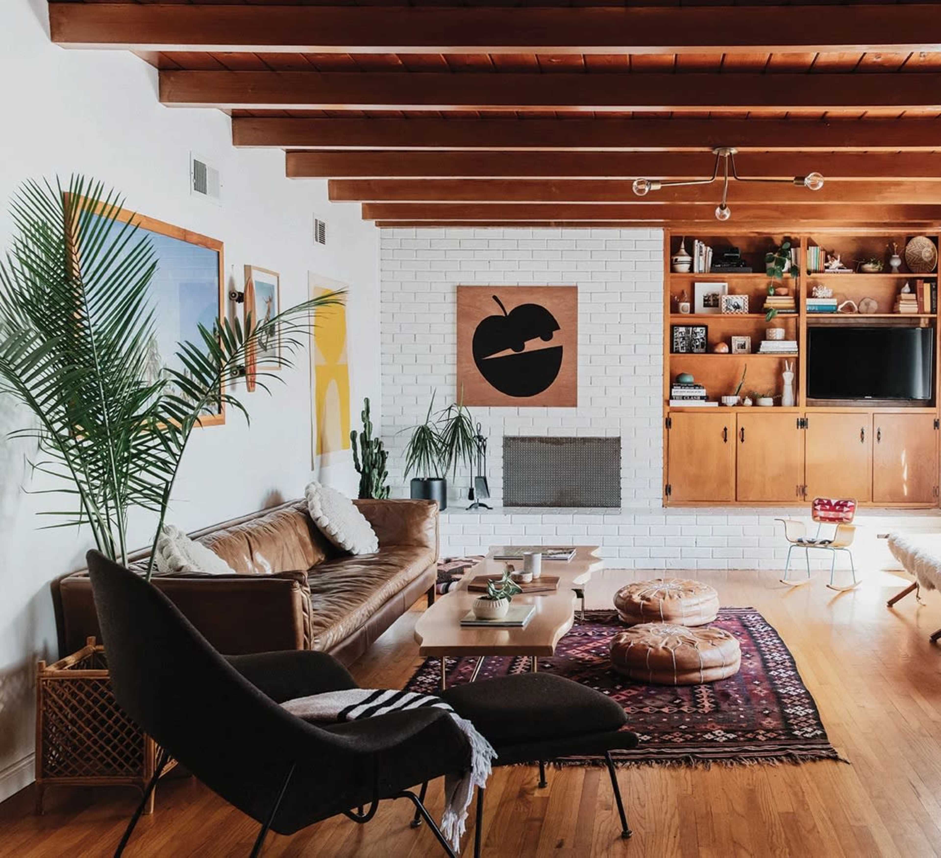 Bright California Mid-Century Home Image in College East, San Diego, CA