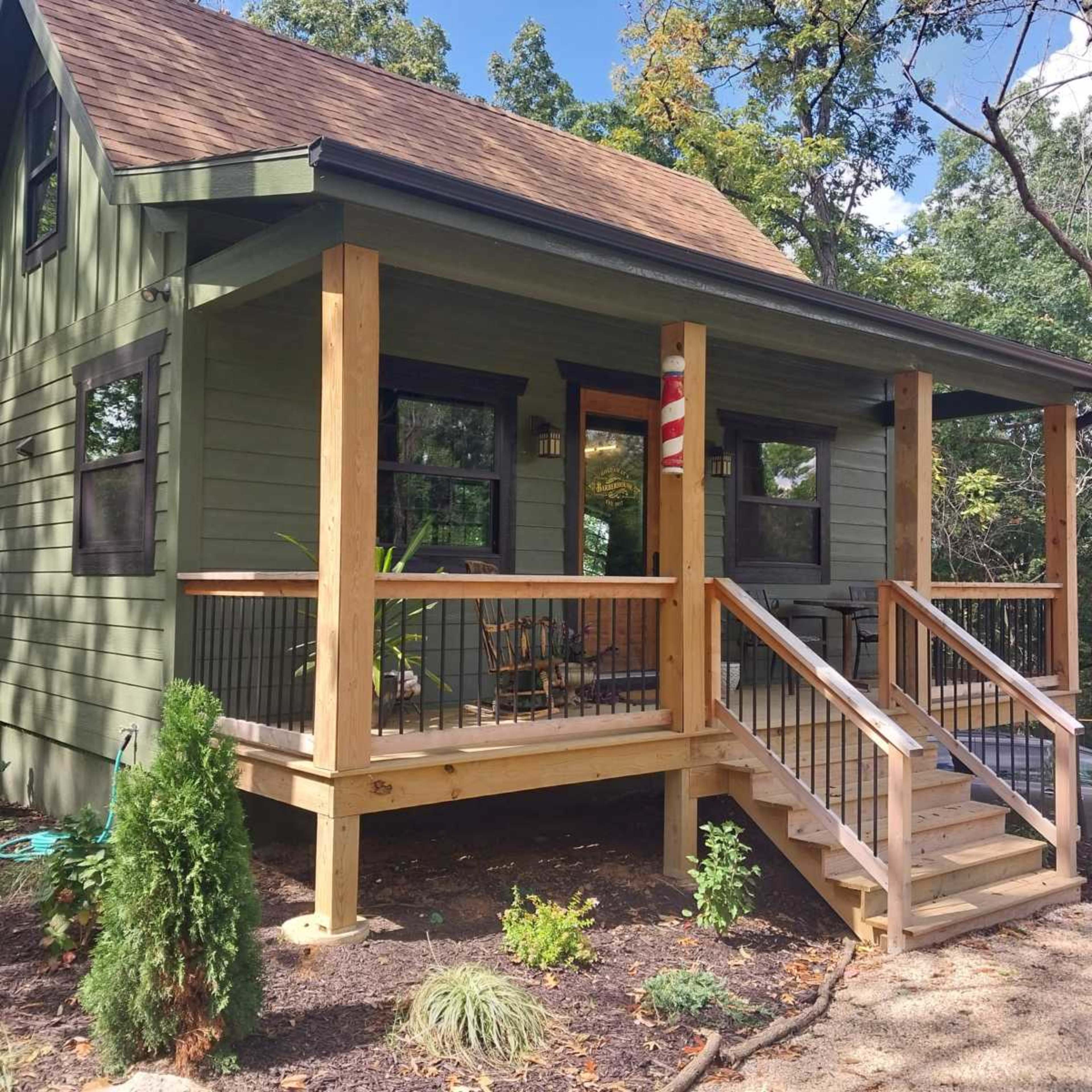 Cabin #2 - Barbershop Image in Van Buren Township, Lone Jack, MO