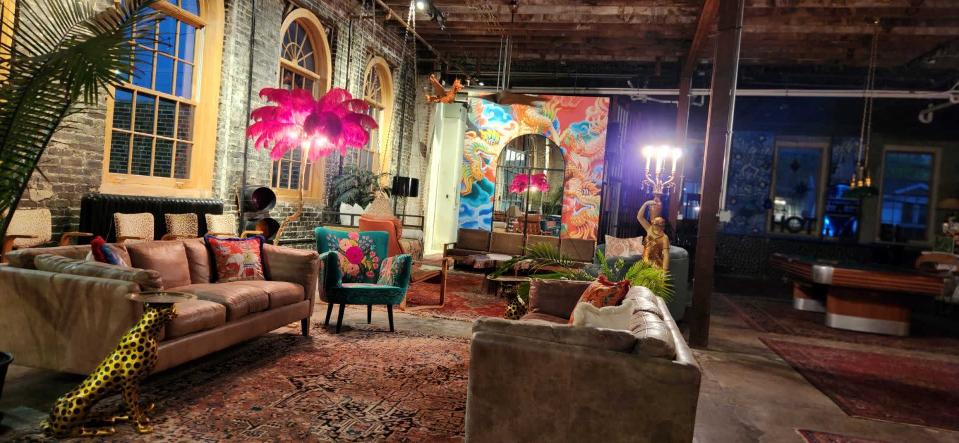 Eclectic Bohemian Loft with Central Meeting Table and Several Break-out Areas Image in Midland Township, St. Louis, MO