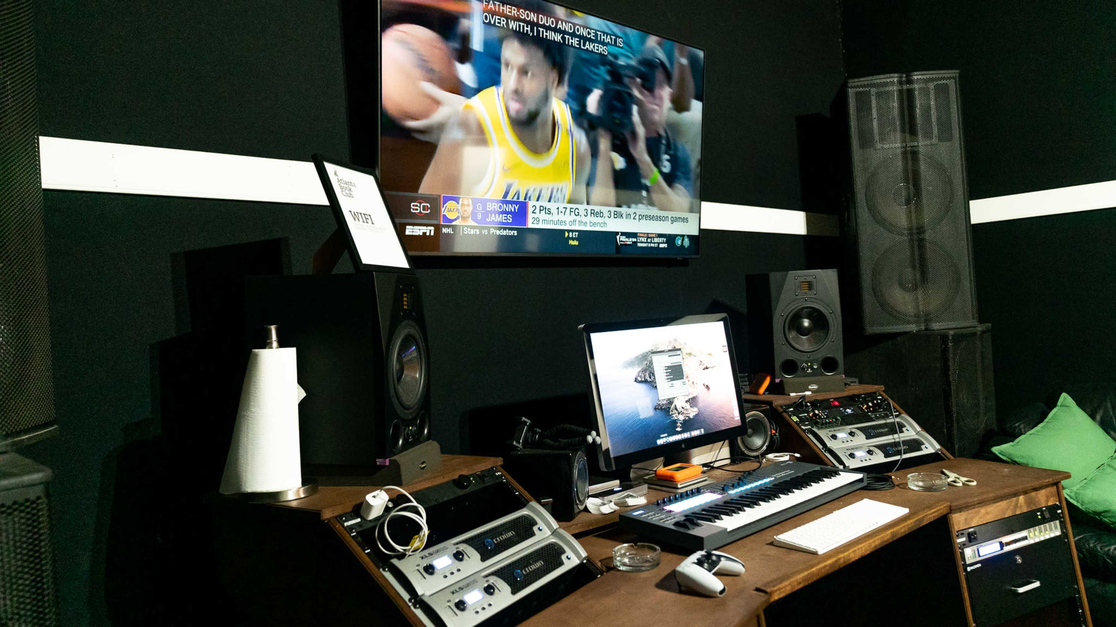 A Room Recording Studio With Engineer Image in Mechanicsville, Atlanta, GA