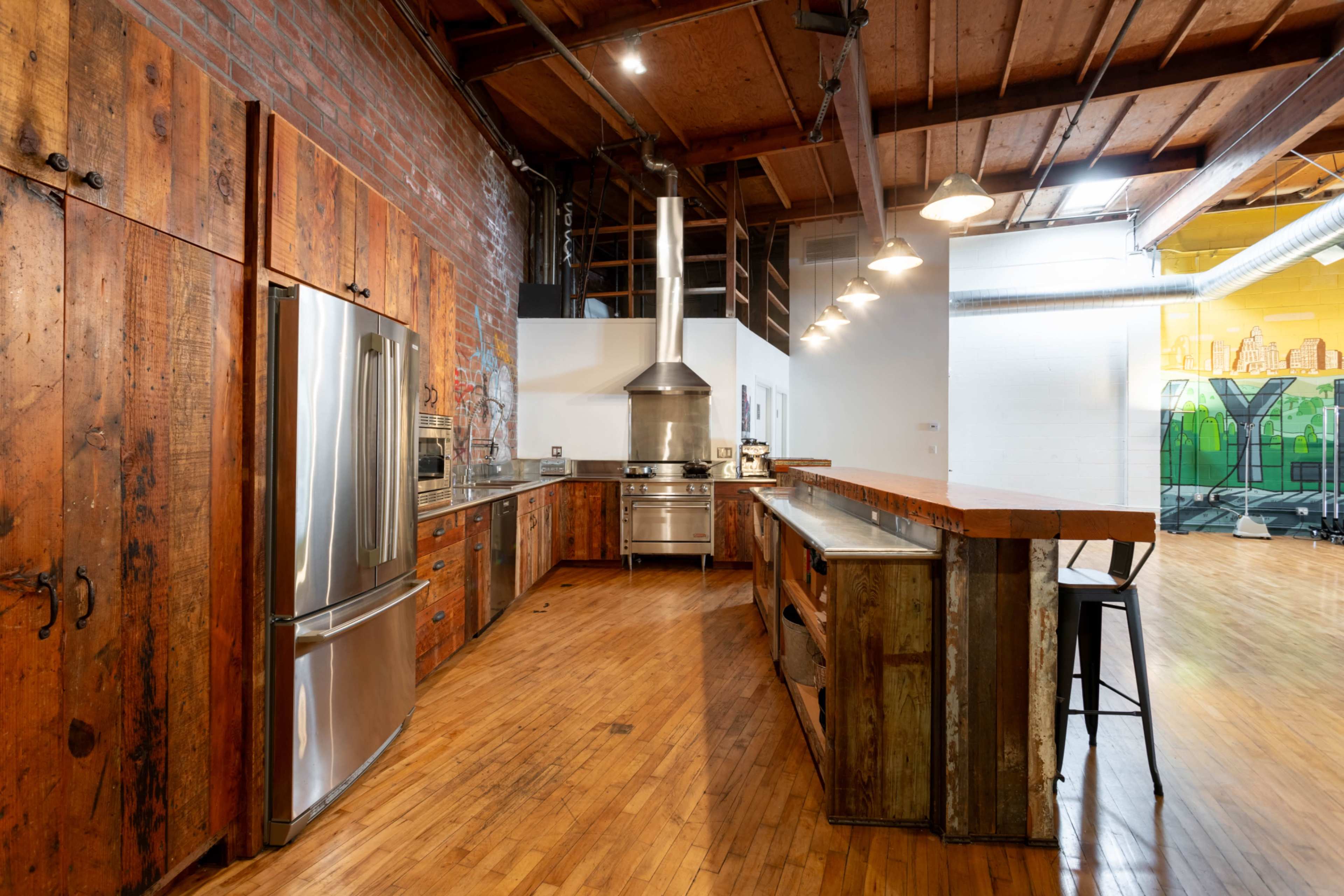 Creative Test Kitchen + Graffiti Wall | Photo, Video, Content Image in Silver Lake, Los Angeles, CA