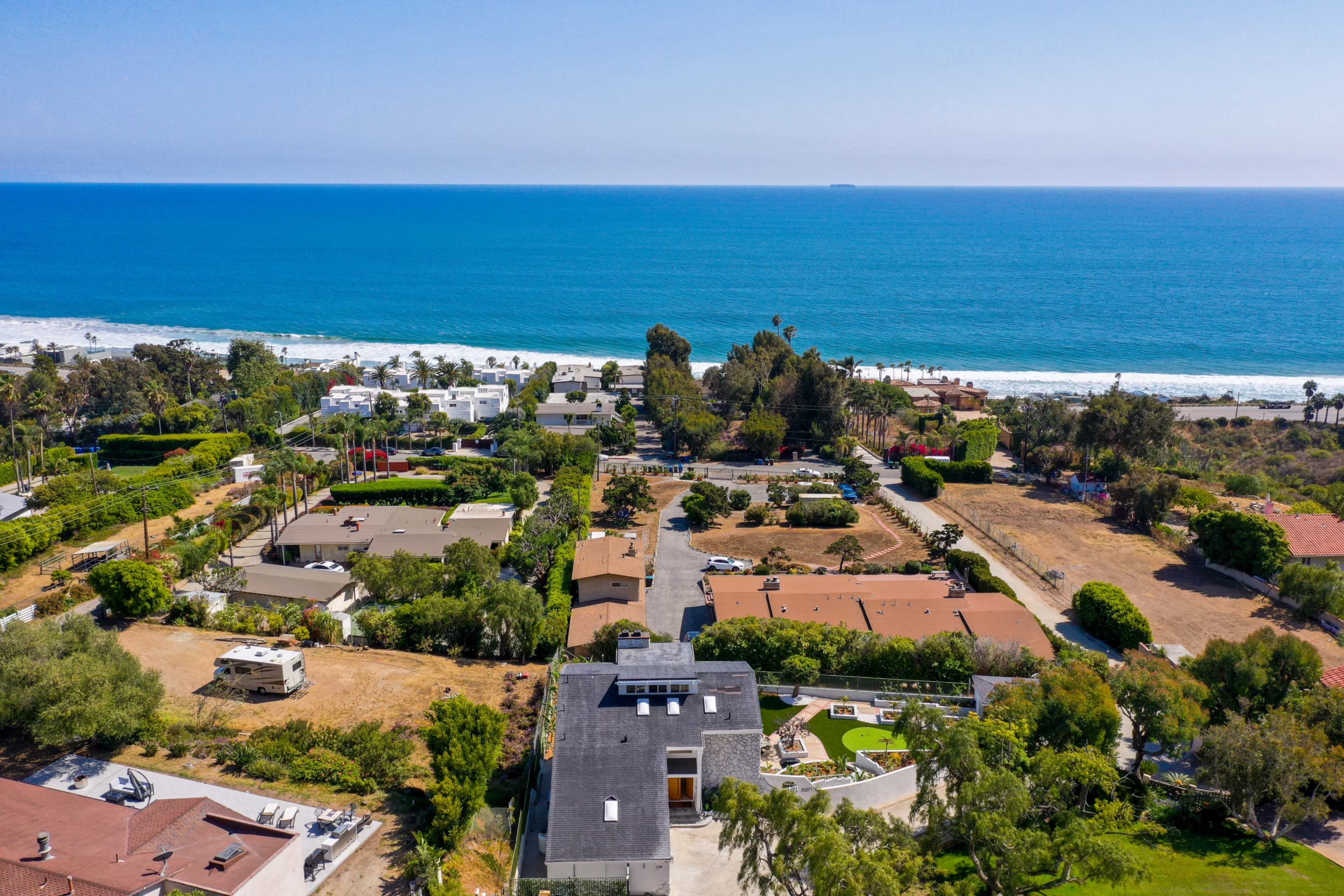 Modern Ocean View Malibu Home w/ Mini Golf & Spa Image in Western Malibu, Malibu, CA