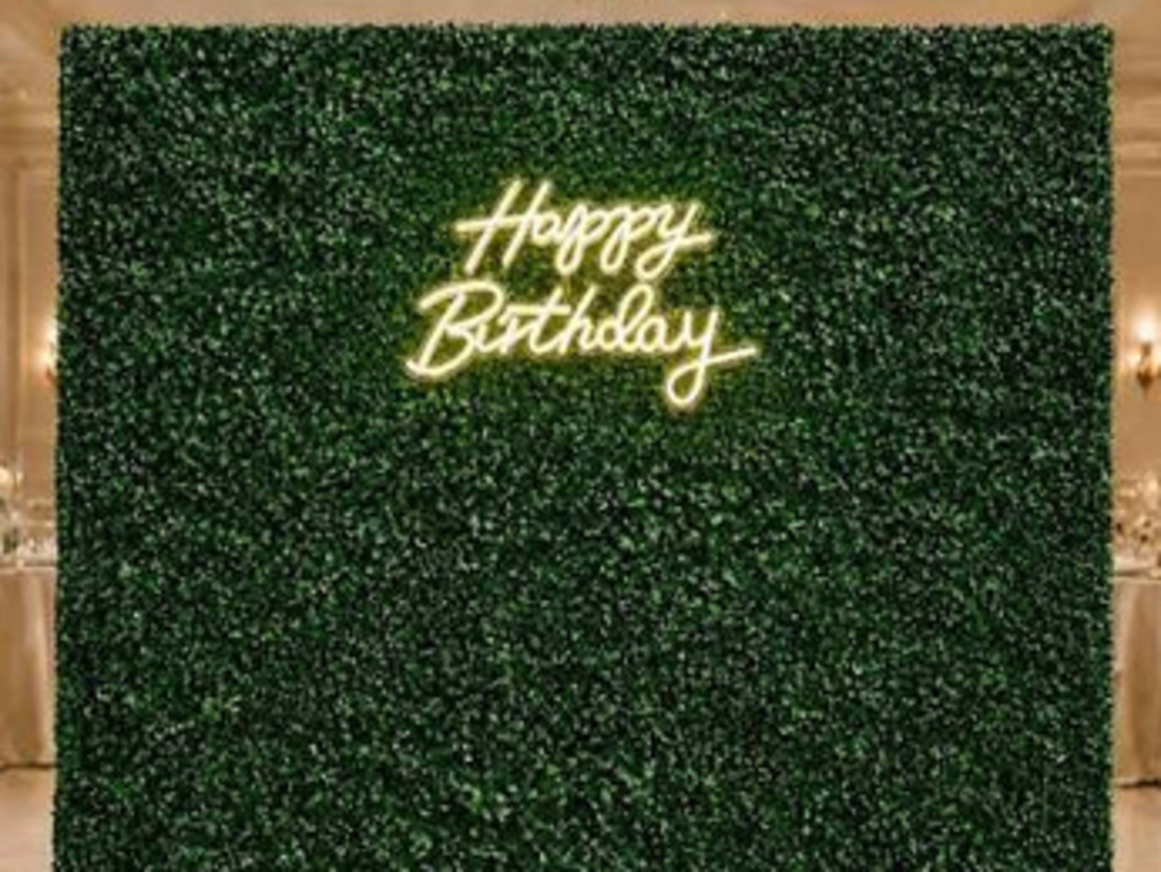 Green Grass Wall (6.5ft x 7ft)