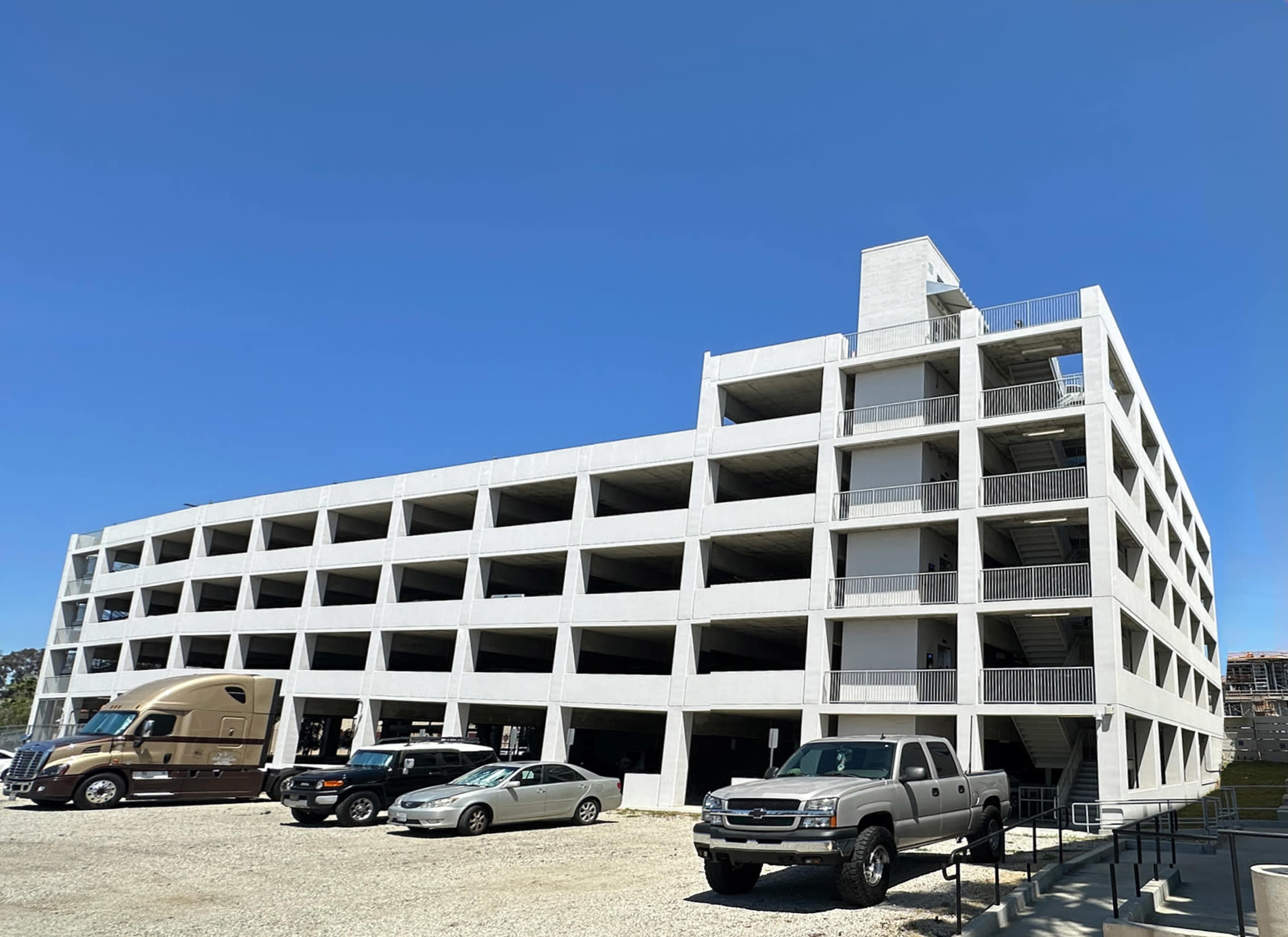 Six Story Parking Structure in East Hollywood with Panoramic Views Image in Central LA, Los Angeles, CA