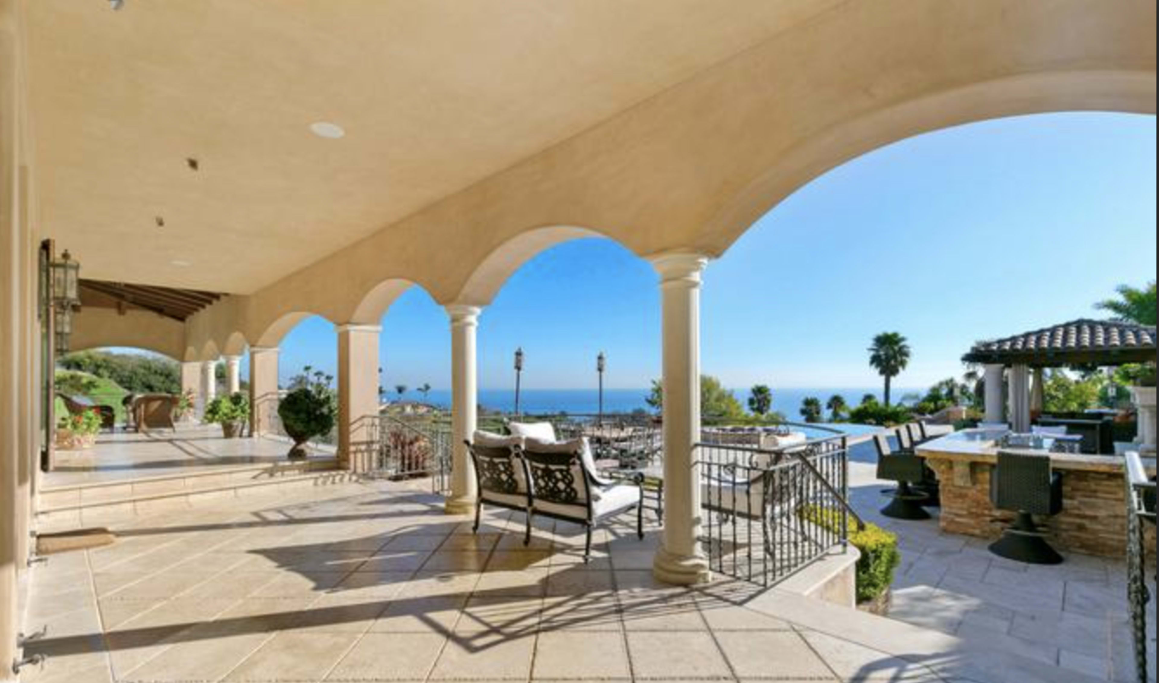 Spanish mansion with ocean view Image in Central Malibu, Malibu, CA
