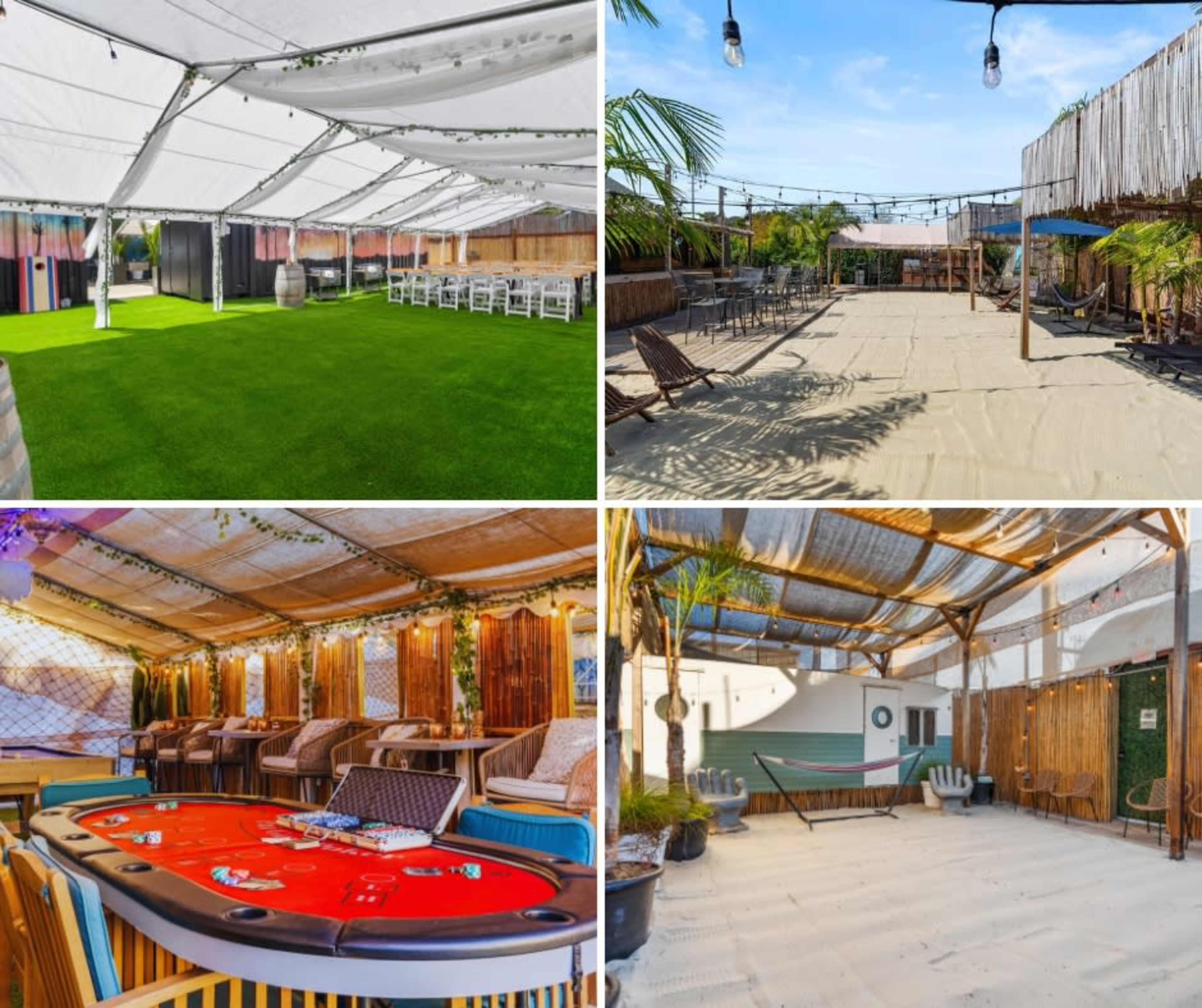 EVENT BEACH + FORMAL TENT with PARTY & GAME AREA Image in Stockton, San Diego, CA