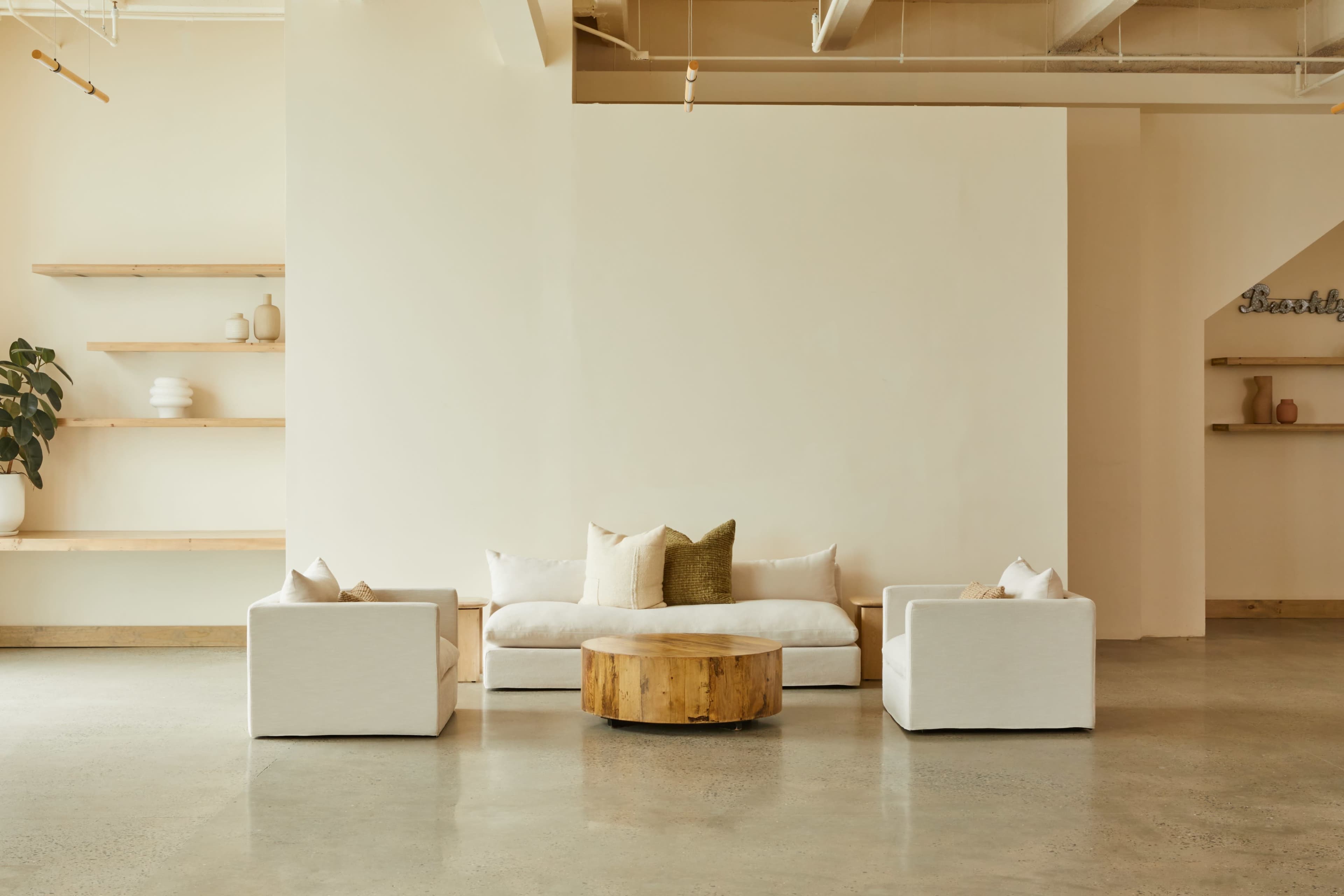 Beautiful open loft space with large frosted front windows in Fort Greene, Brooklyn Image in Fort Greene, Brooklyn, NY