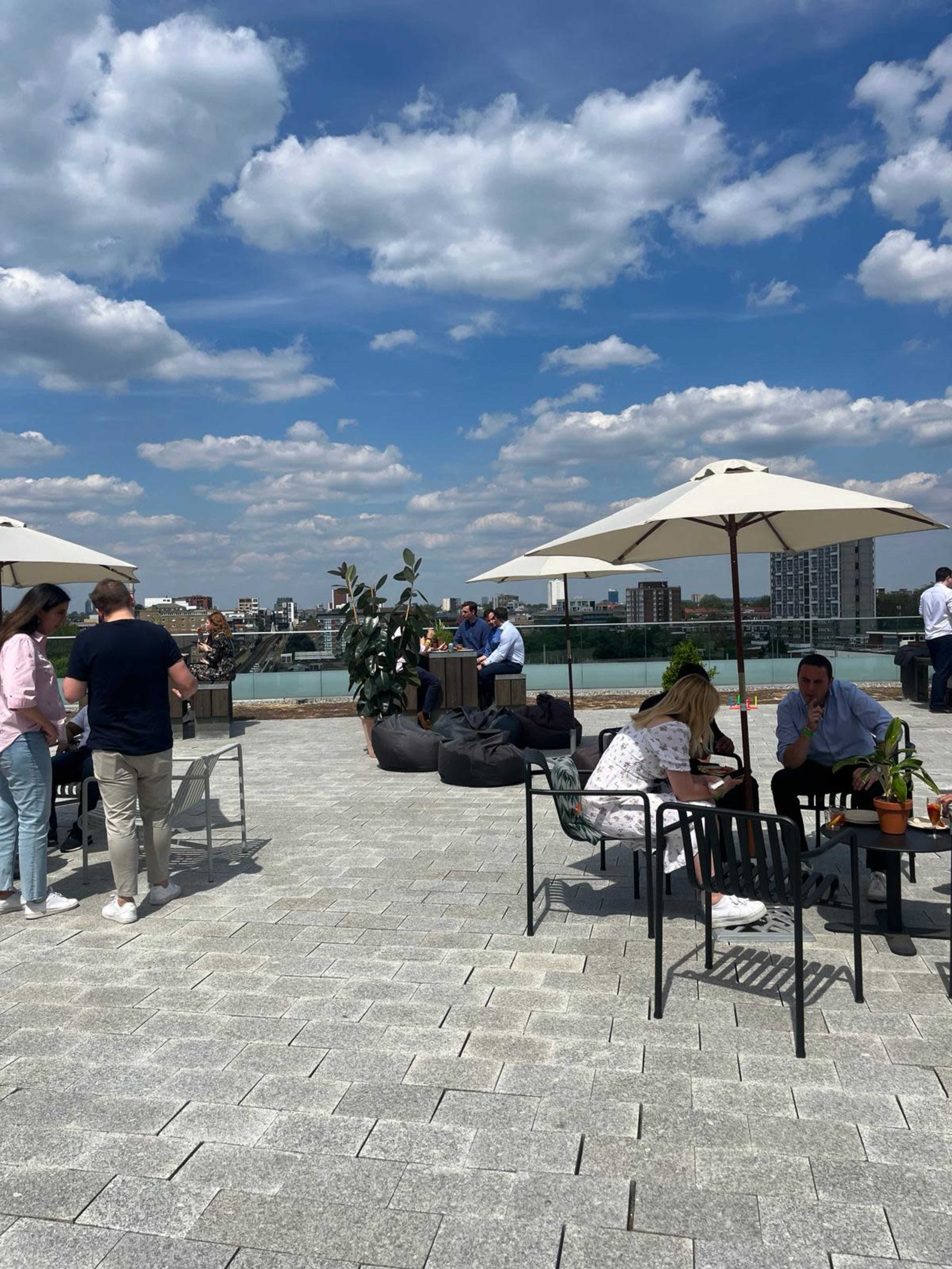 Roof Terrace in Shoreditch Image in London, London, ENG