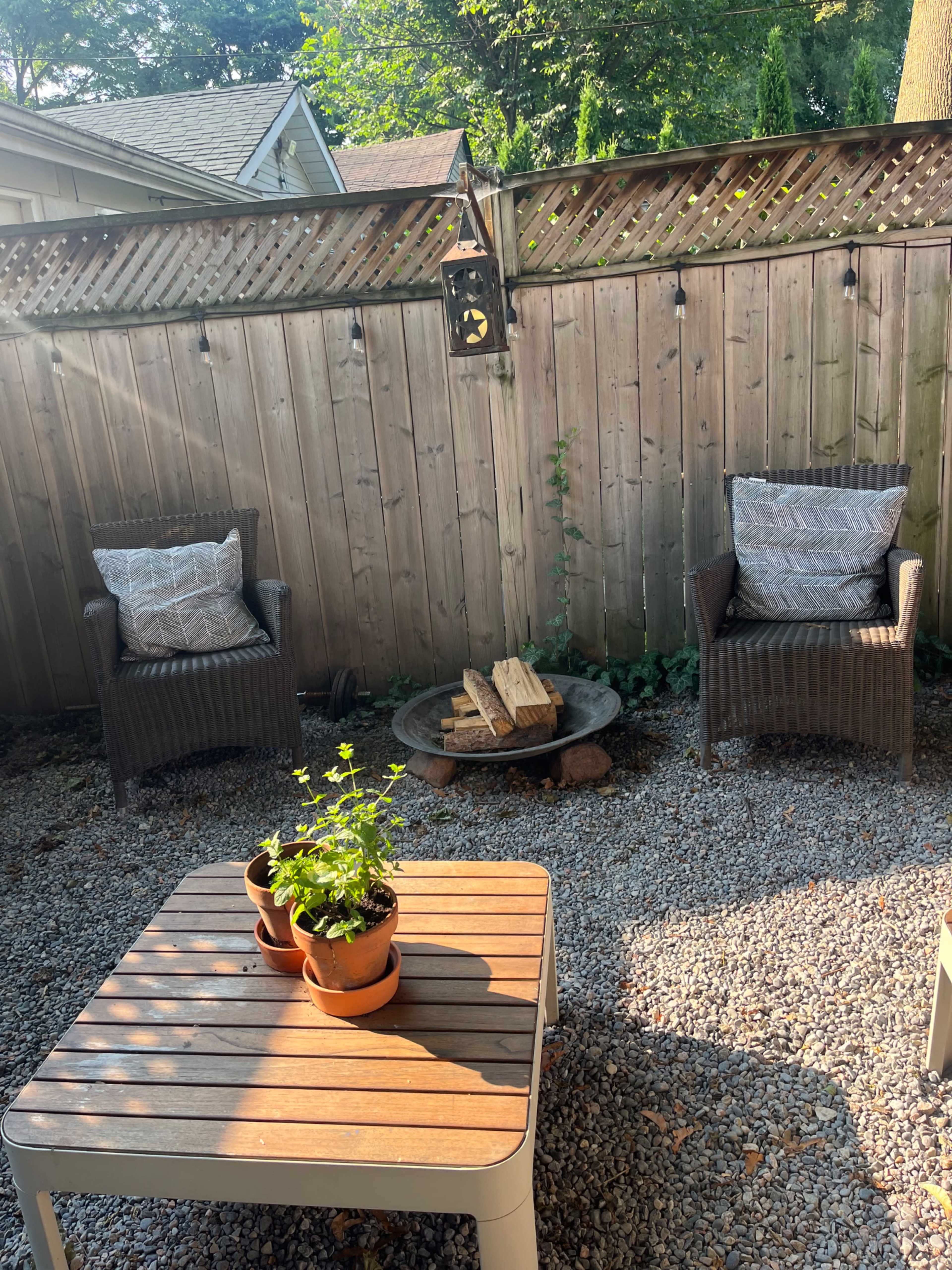 Cute private backyard in Leslieville Image in South Riverdale, Toronto, ON