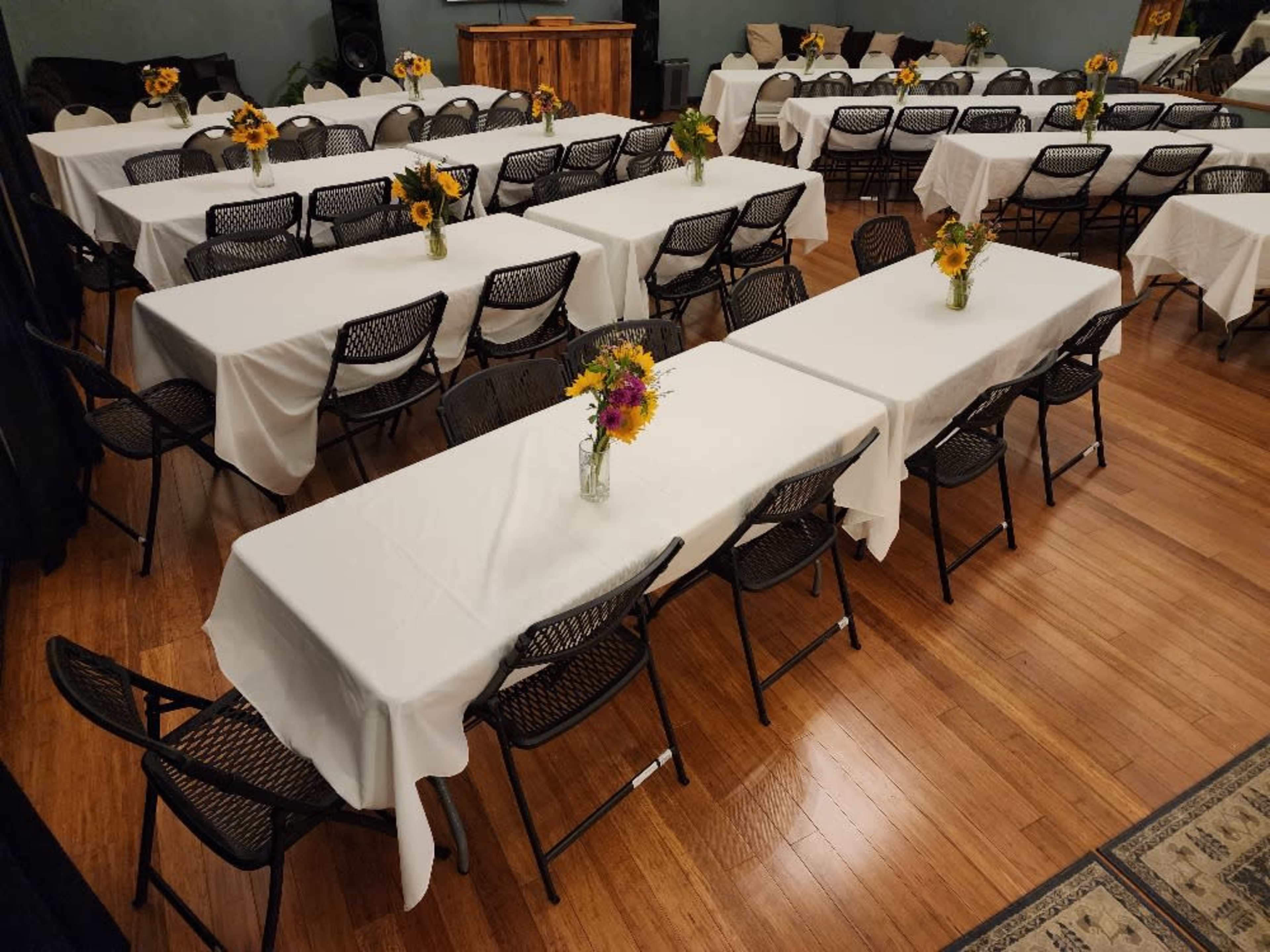 White Tablecloths