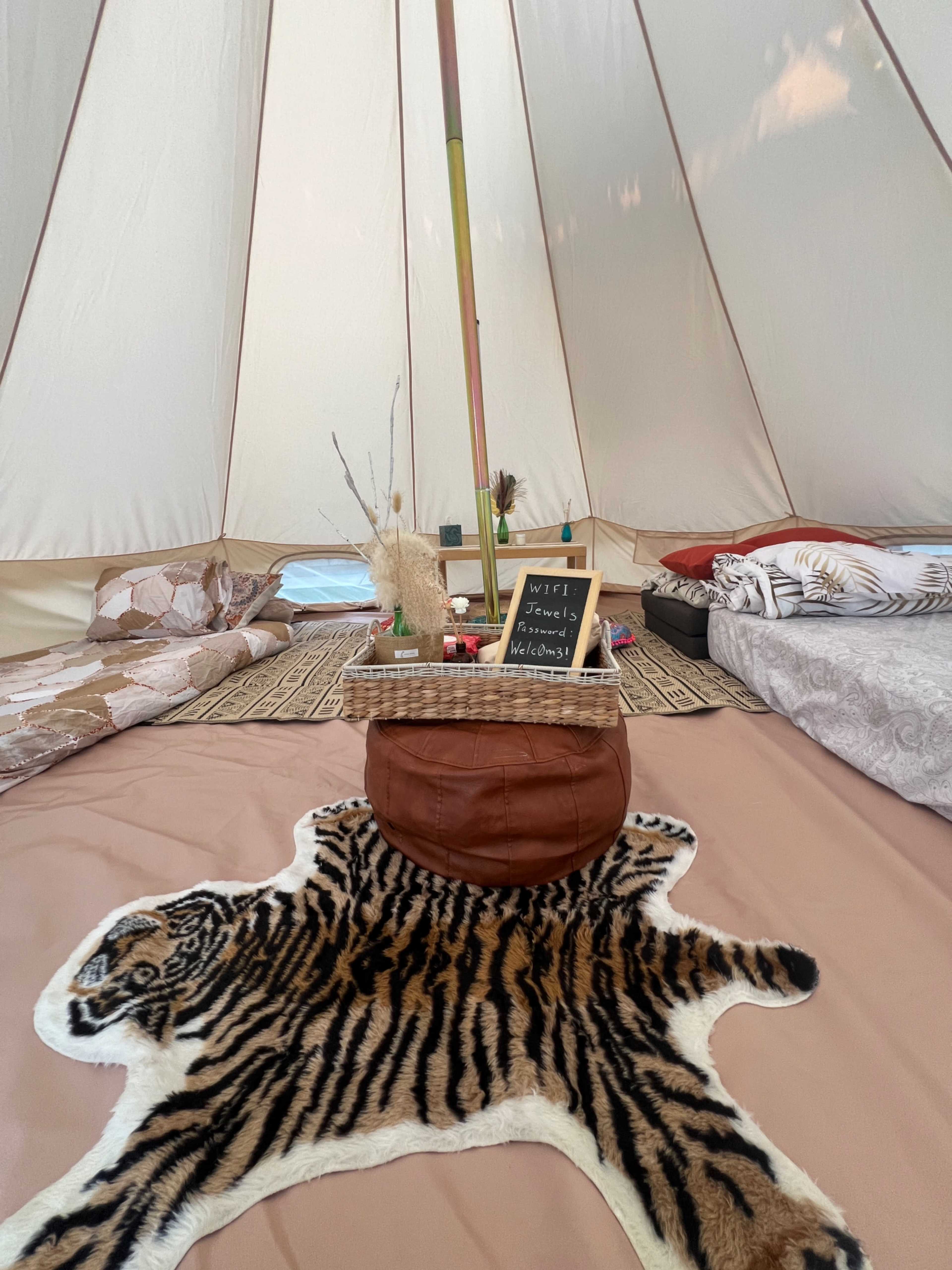 Romantic yurt with view of Japanese garden Image in Eastvale, Eastvale, CA