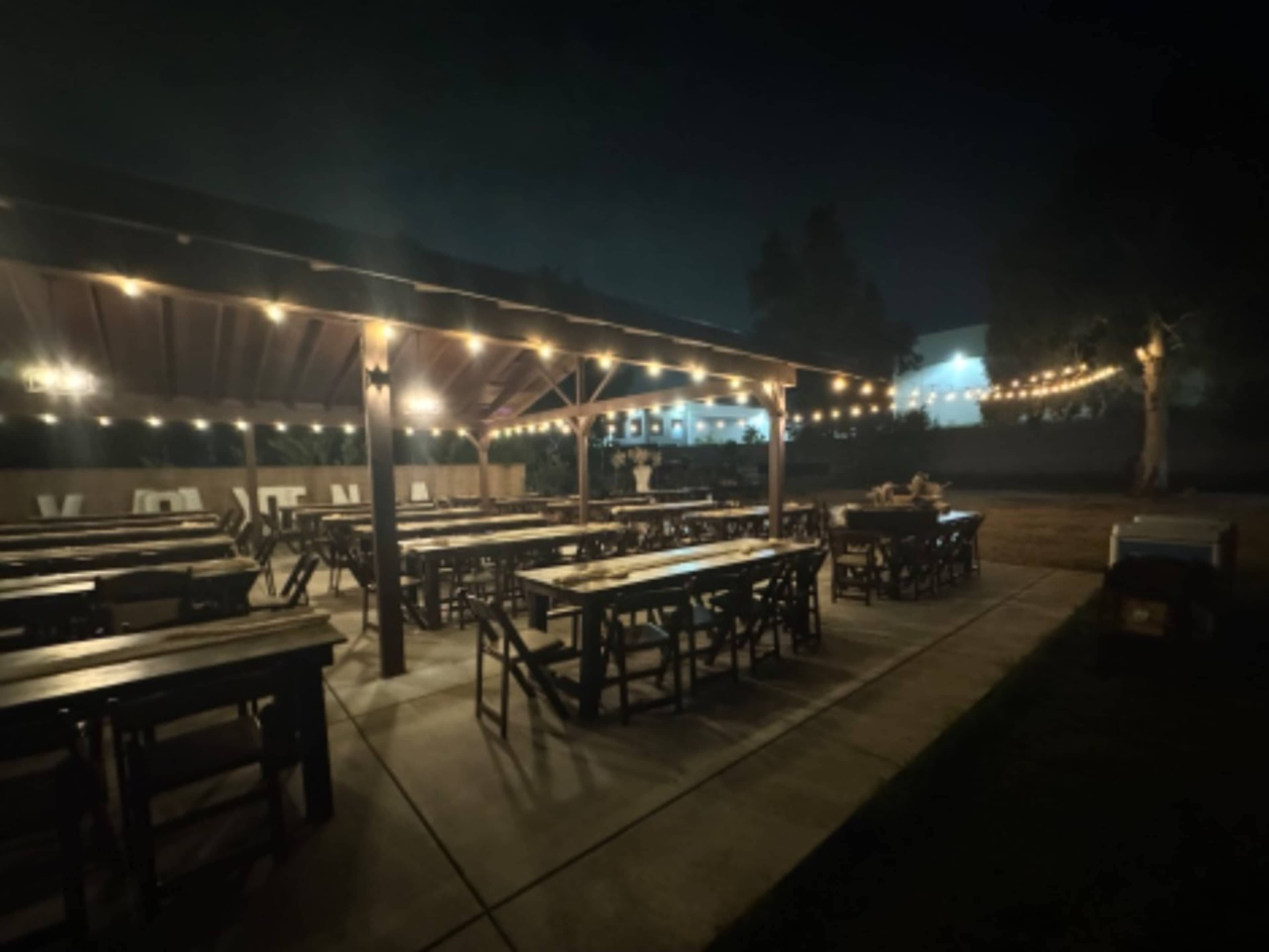 Wood Tables and chairs