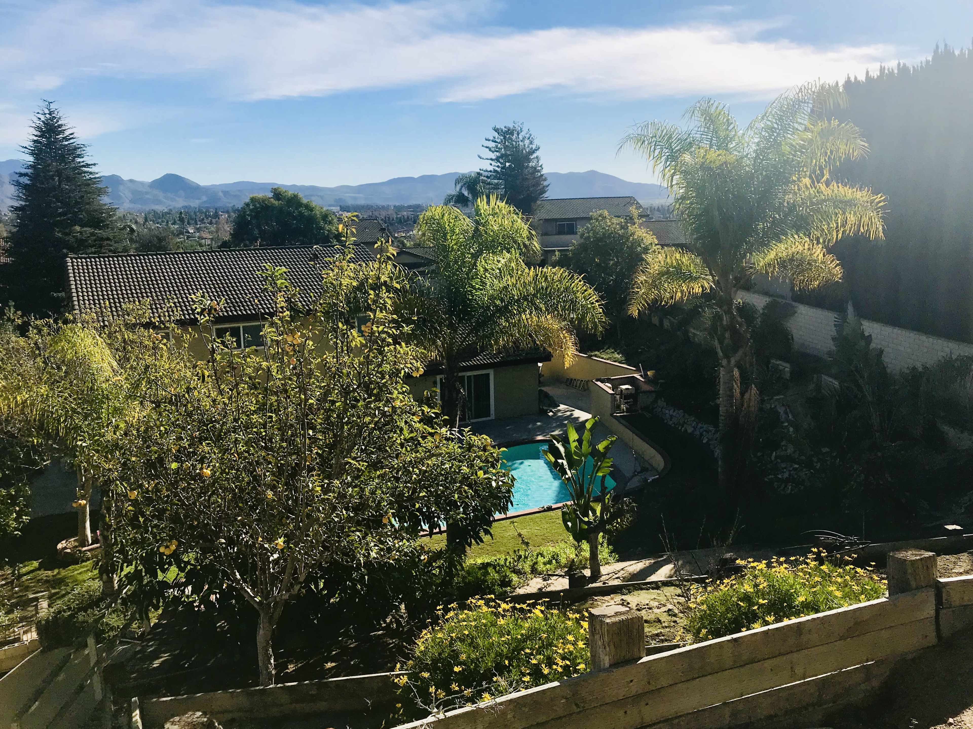 Lush Tranquil Yard With Pool and Views Image in Camarillo, Camarillo, CA