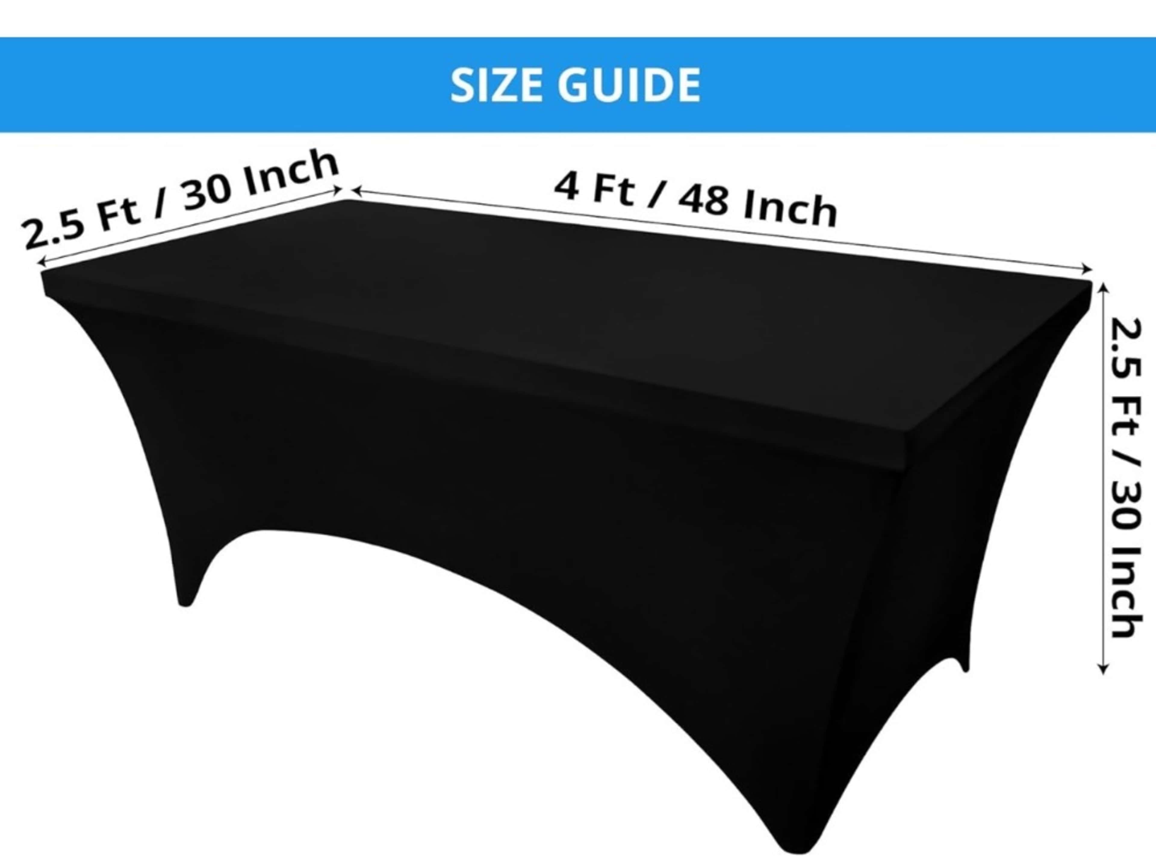 4’ Spandex Table Cover