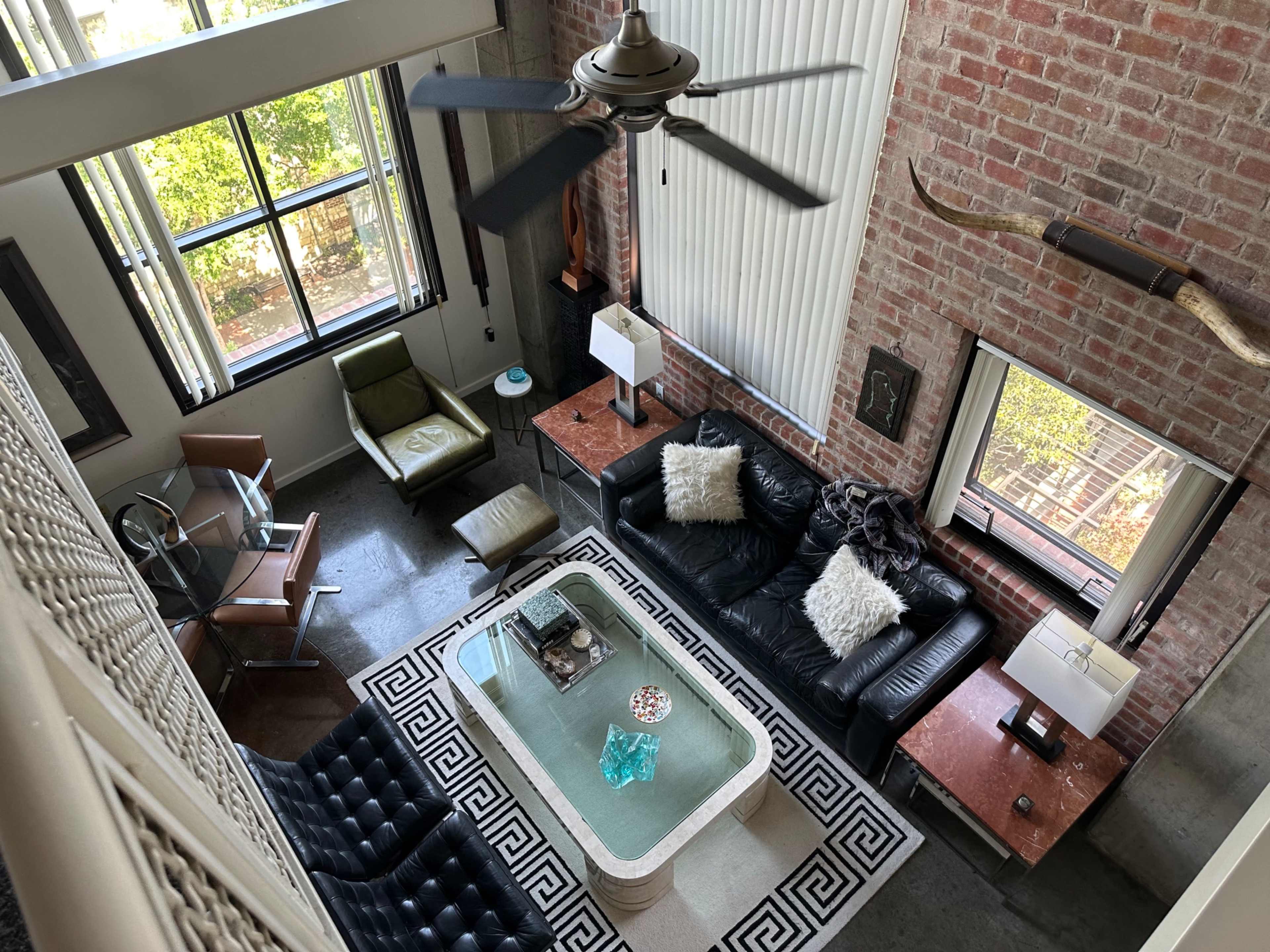 uptown condo, industrial style. 7 different filming sets. Image in Uptown, Dallas, TX