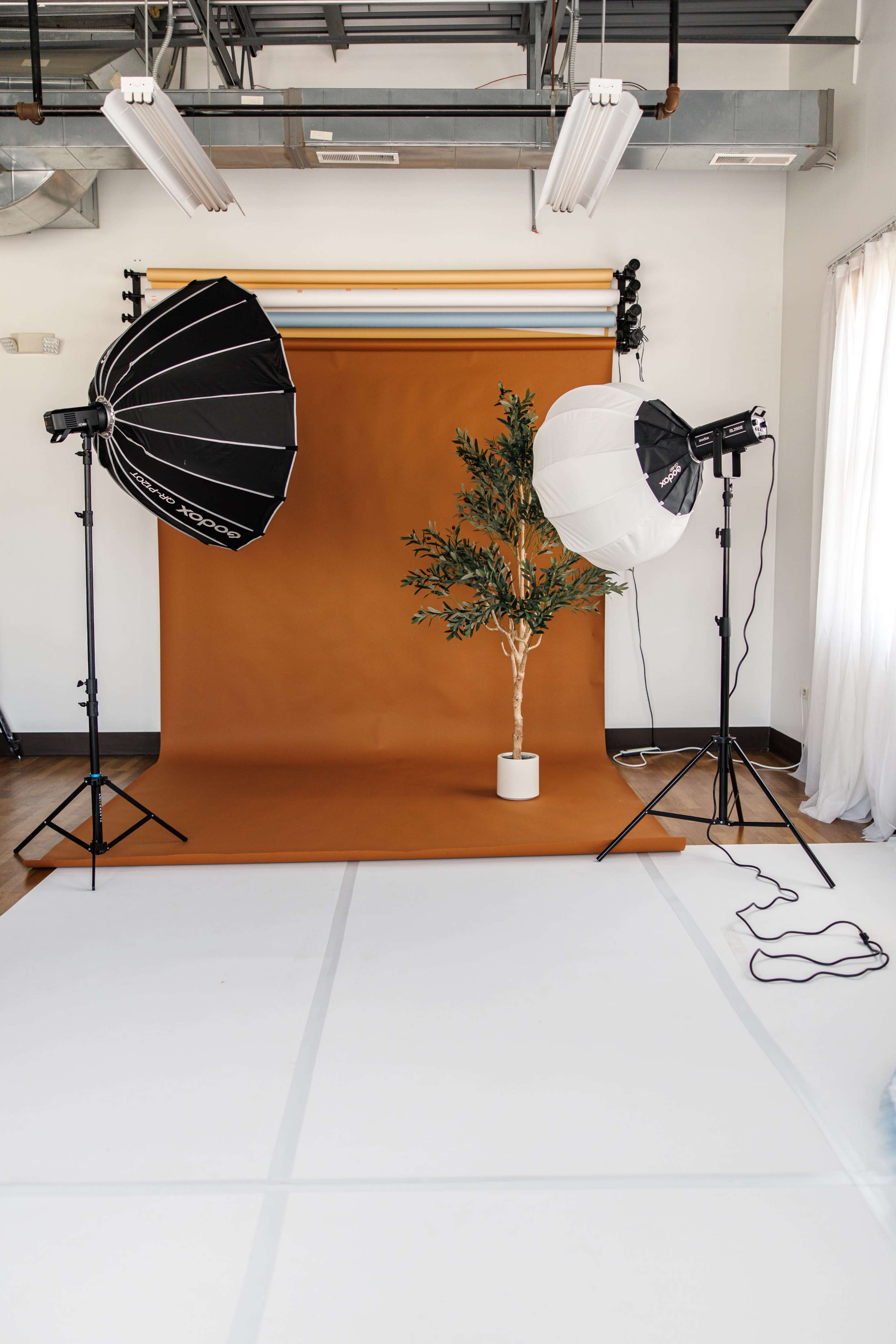 Natural light Loft Studio with Large Windows for Photography & Content Image in St. Charles Township, South Elgin, IL