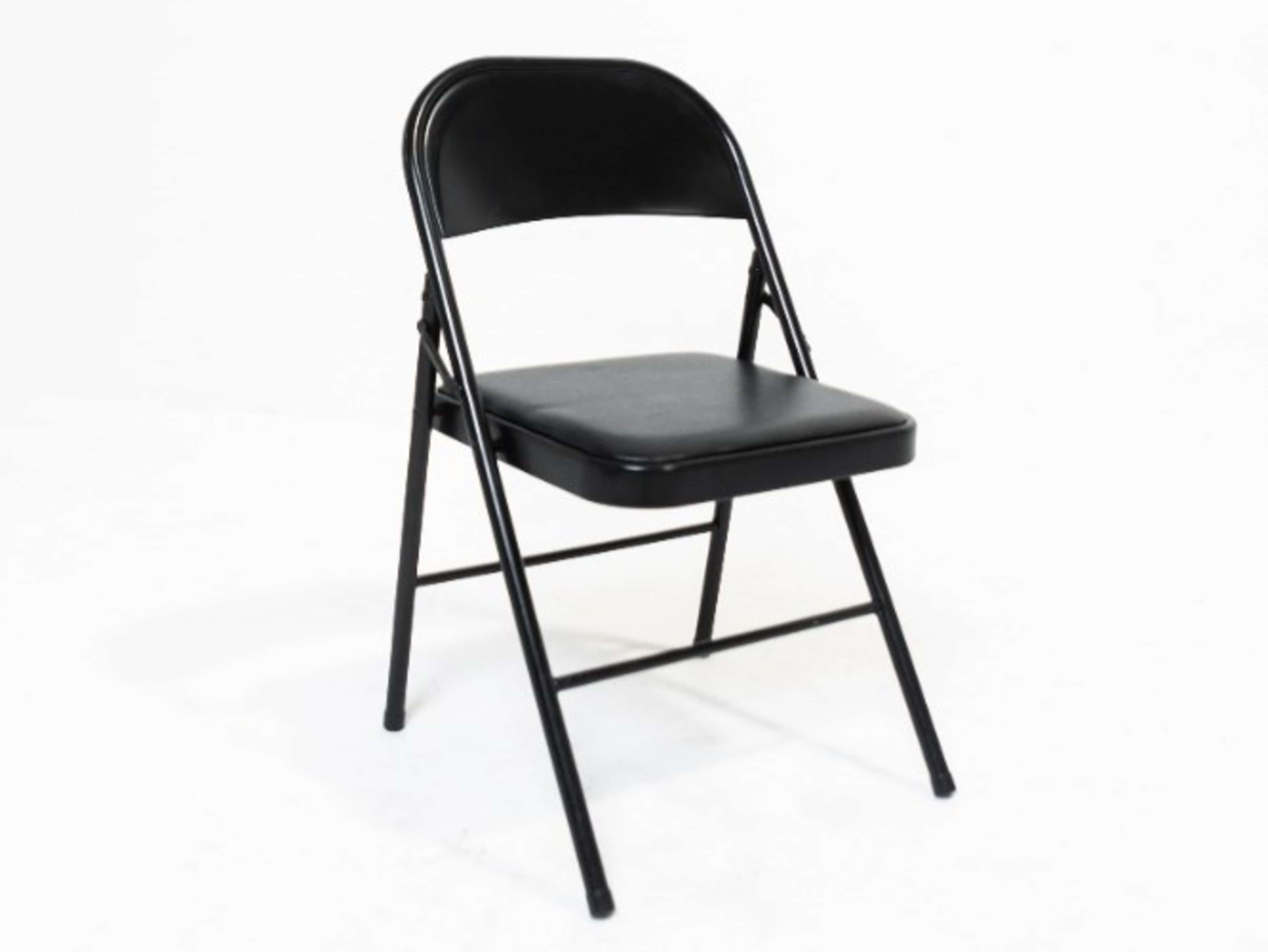 Black Folding Chair