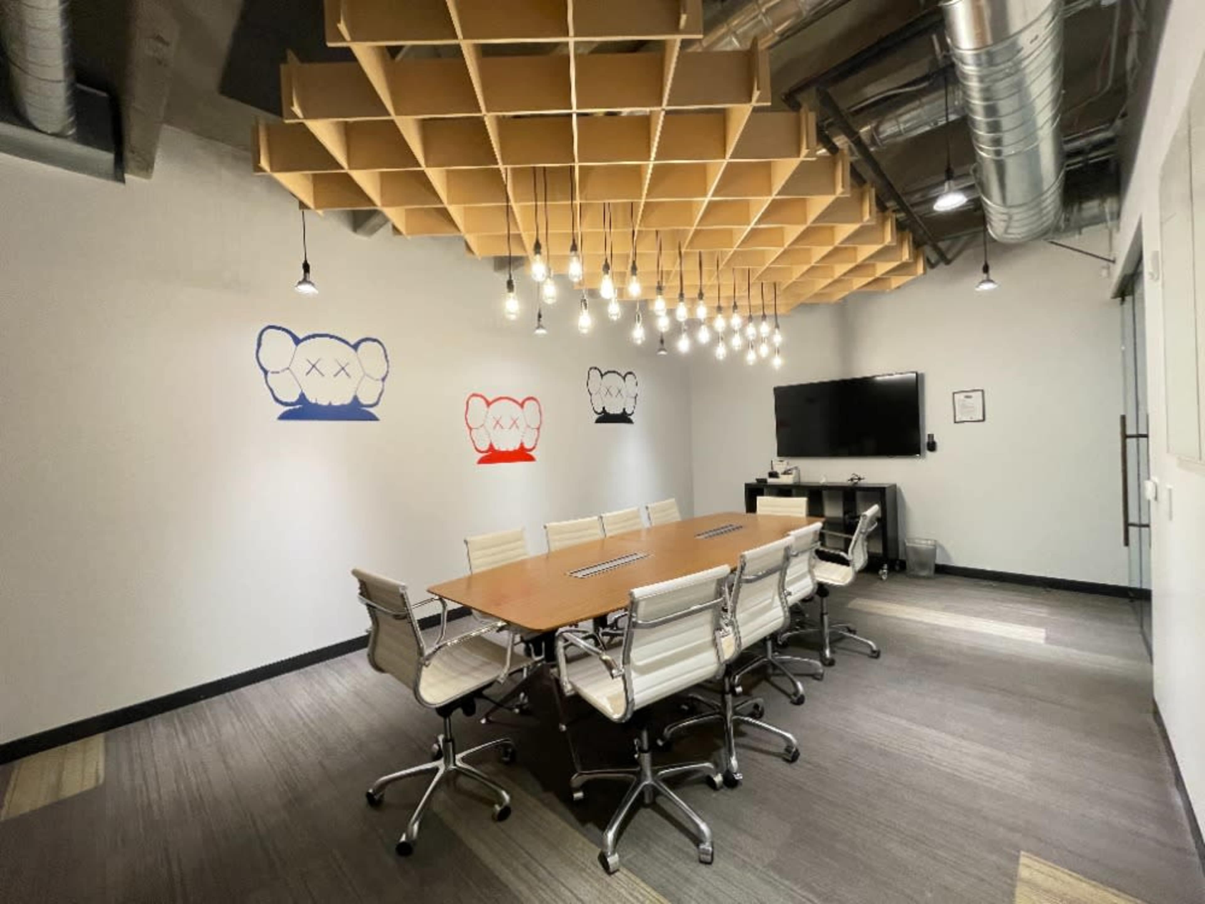 Conference Room (Kaws0 Adjacent to Banksy Largest