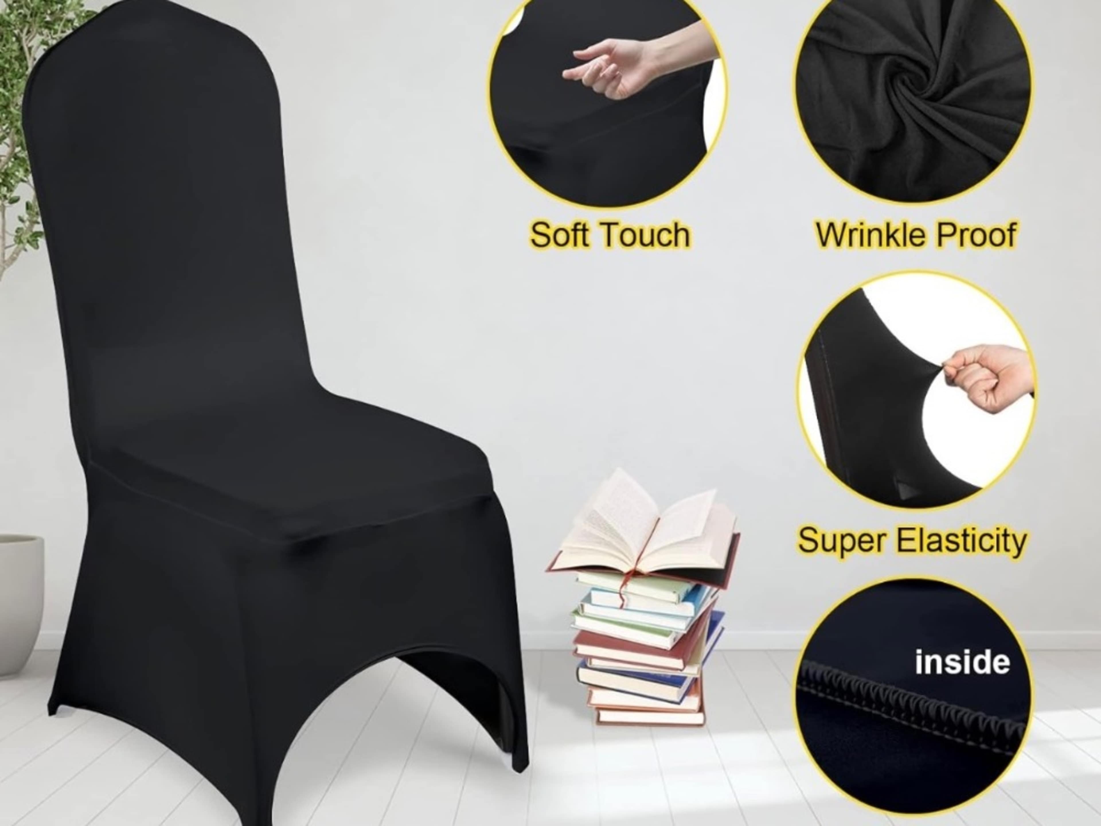 Chair Covers (Spandex-black)