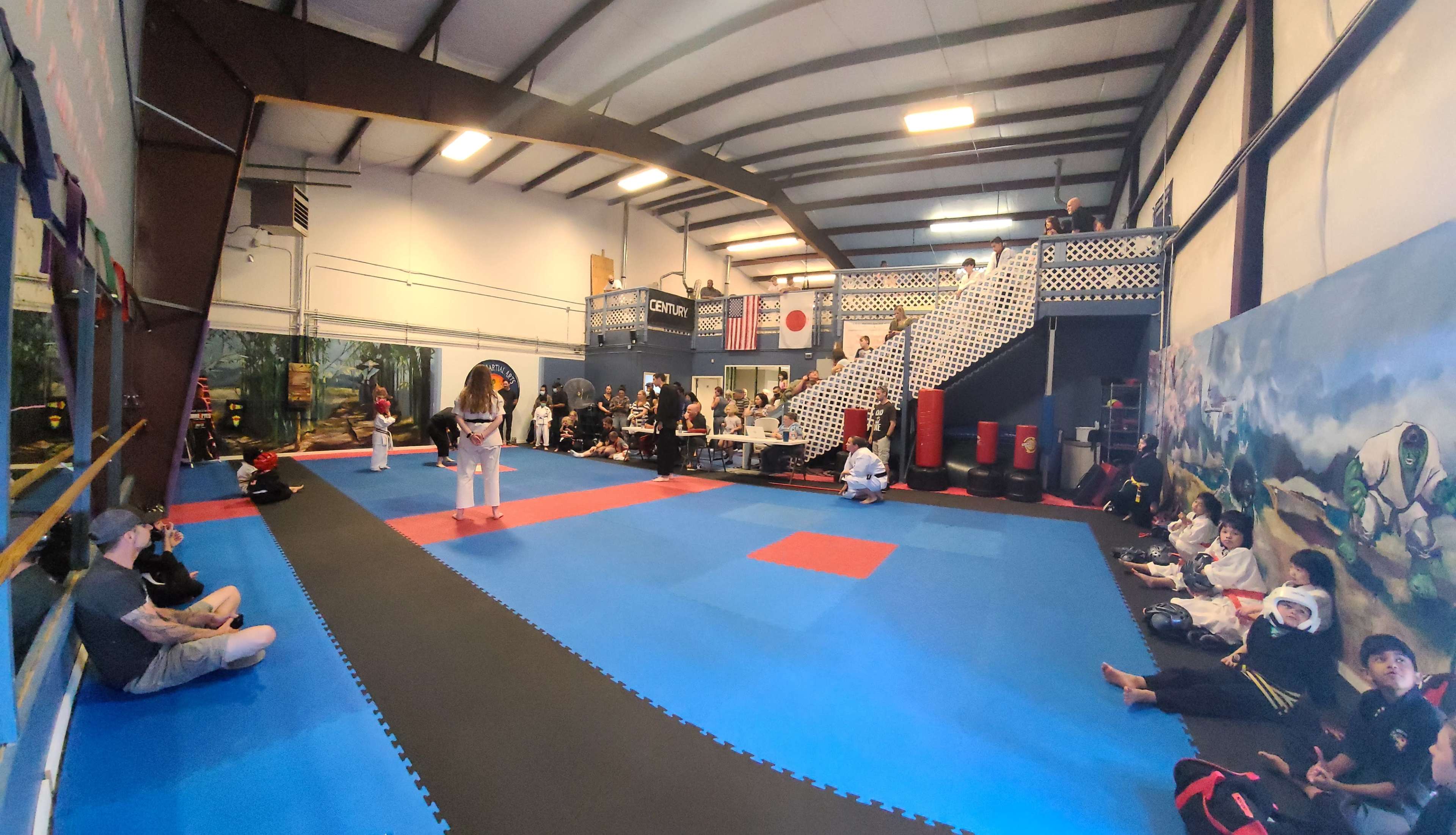 Two Level Floor Martial Arts Warehouse Image in South Hill, Puyallup, WA