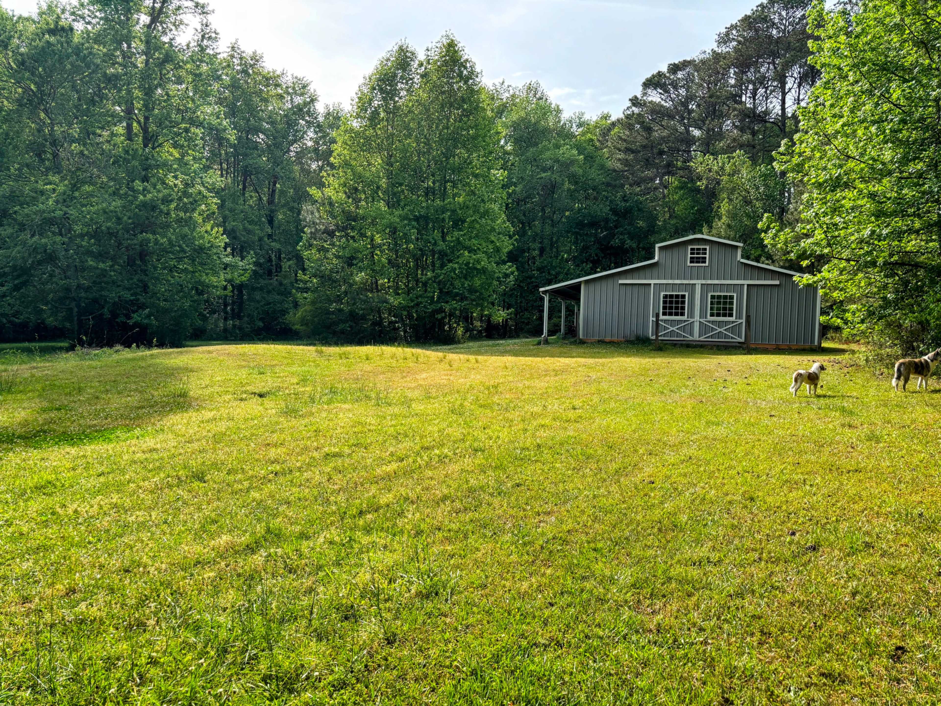 Private Large Field w/ Barn Surrounded by Trees for Photoshoot & Events Image in , snellville, GA