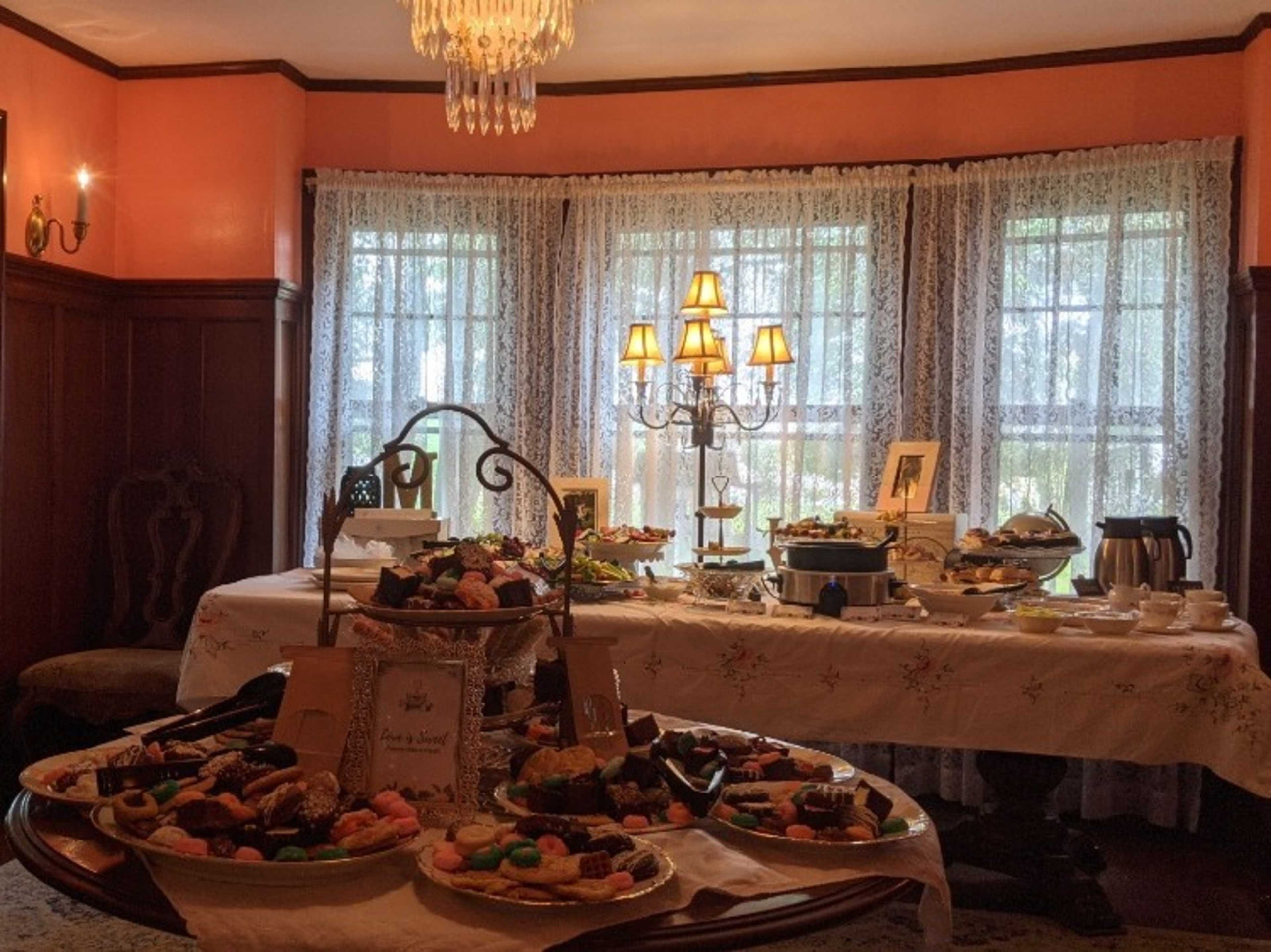 Custom catering available