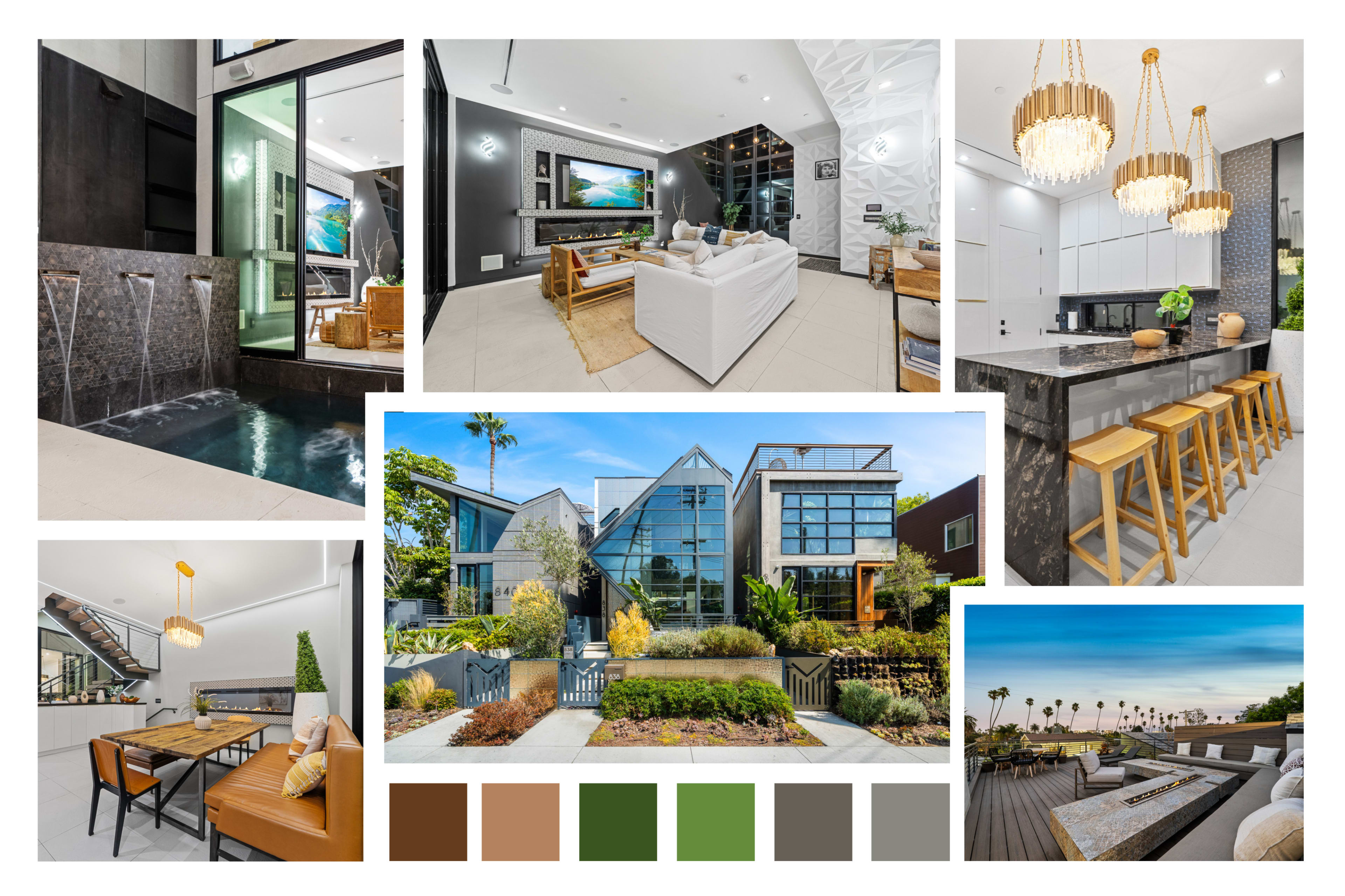 PALM-FRAMED VENICE MINIMALIST VILLA Image in Venice, Los Angeles, CA